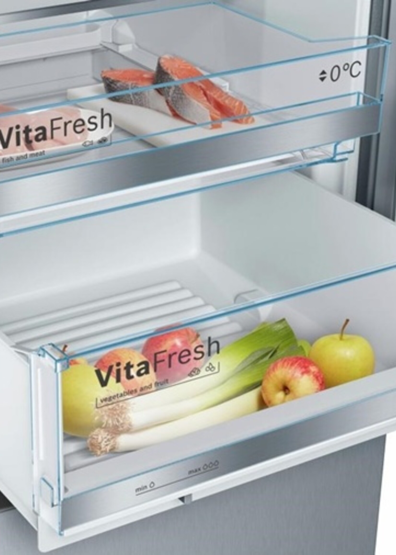 Bosch KGE36EICP   Koel vries combinatie vrijstaand