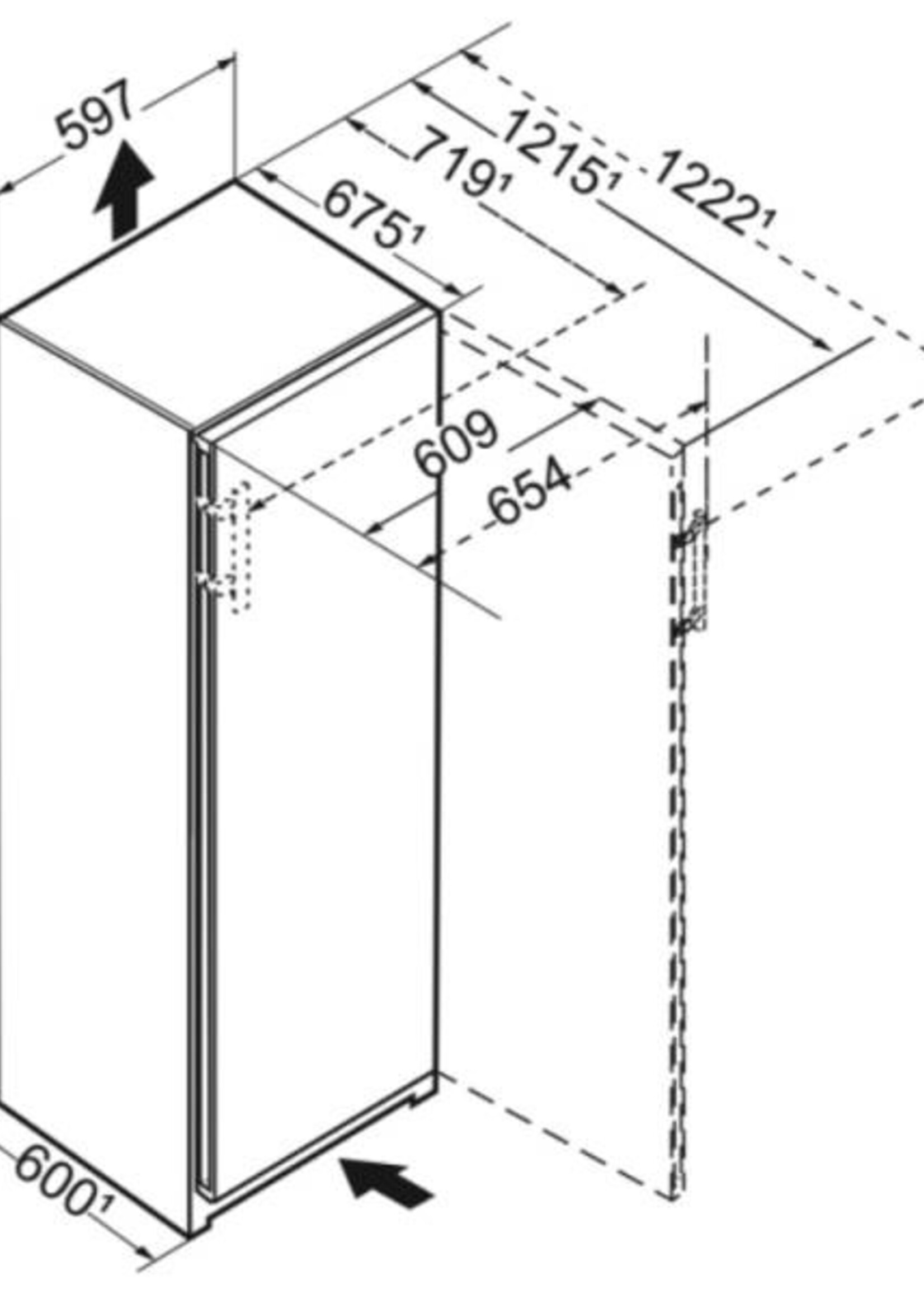 Liebherr FNC5277 Vrijstaande Vrieskast