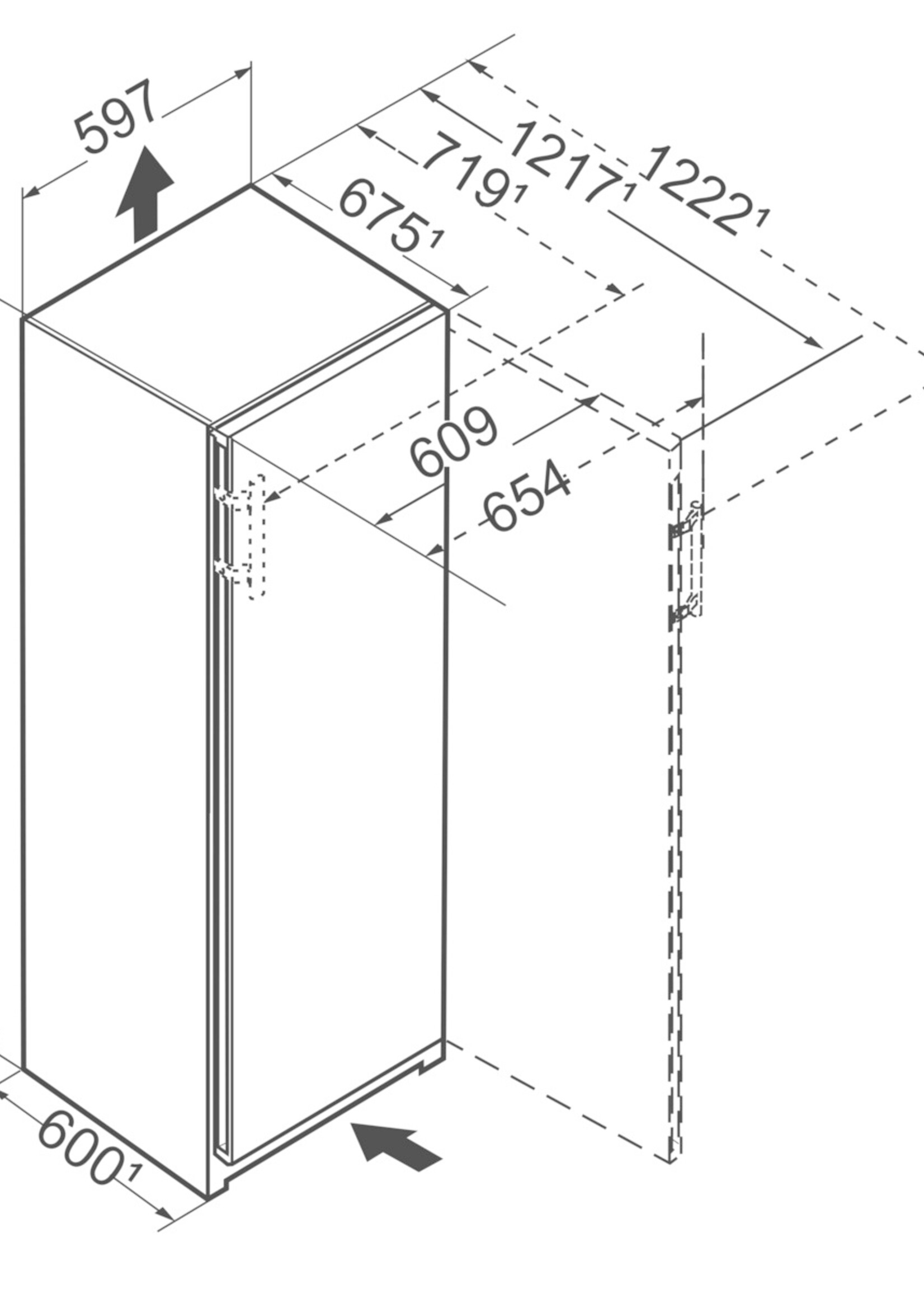 Liebherr FNd5056 Vrijstaande Vrieskast