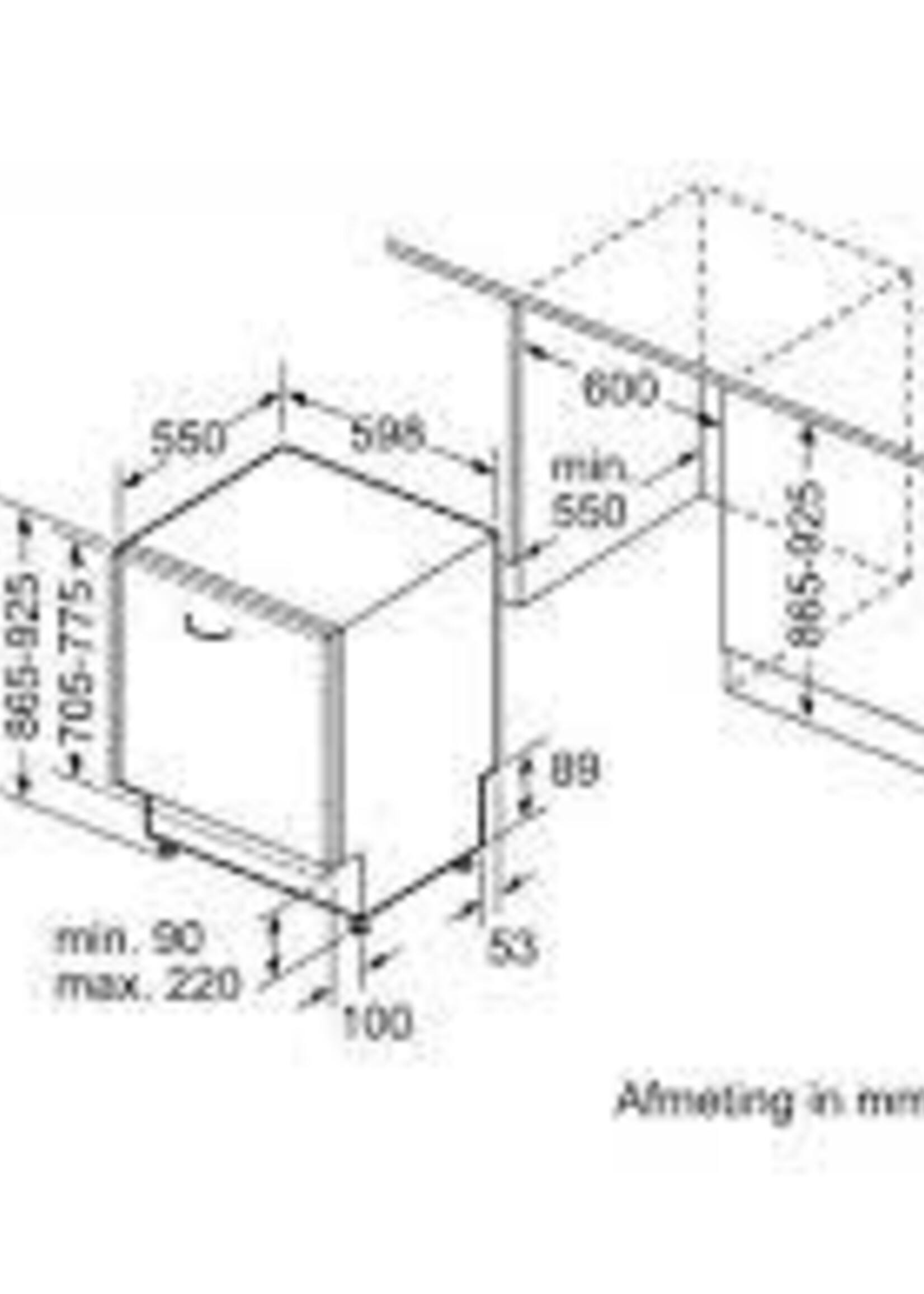 Siemens SX63HX60AE Vaatwasser Volledig Geïntegreerd