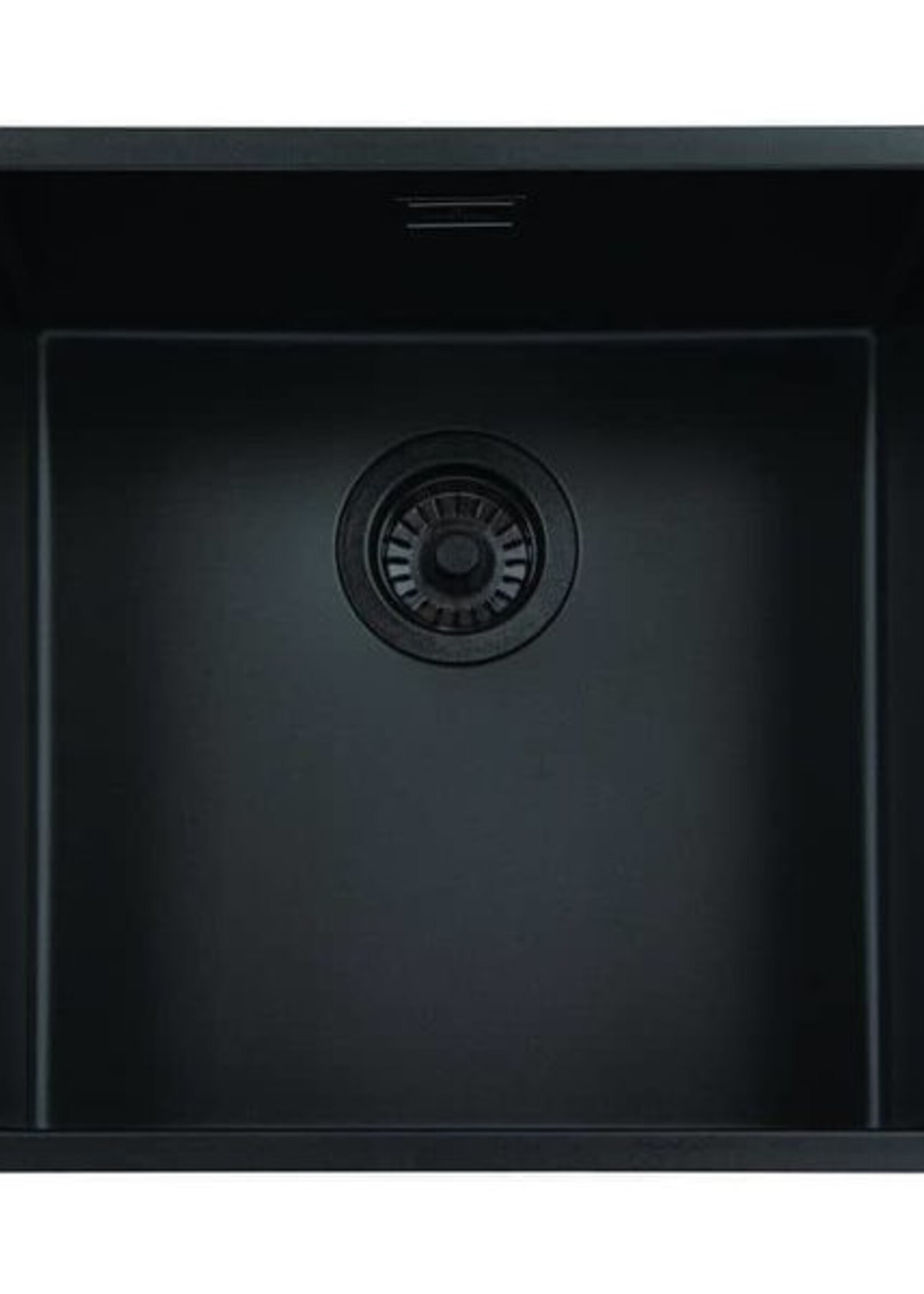 Reginox R34255 Ney York 40X40 enkele spoelbak - Jet black