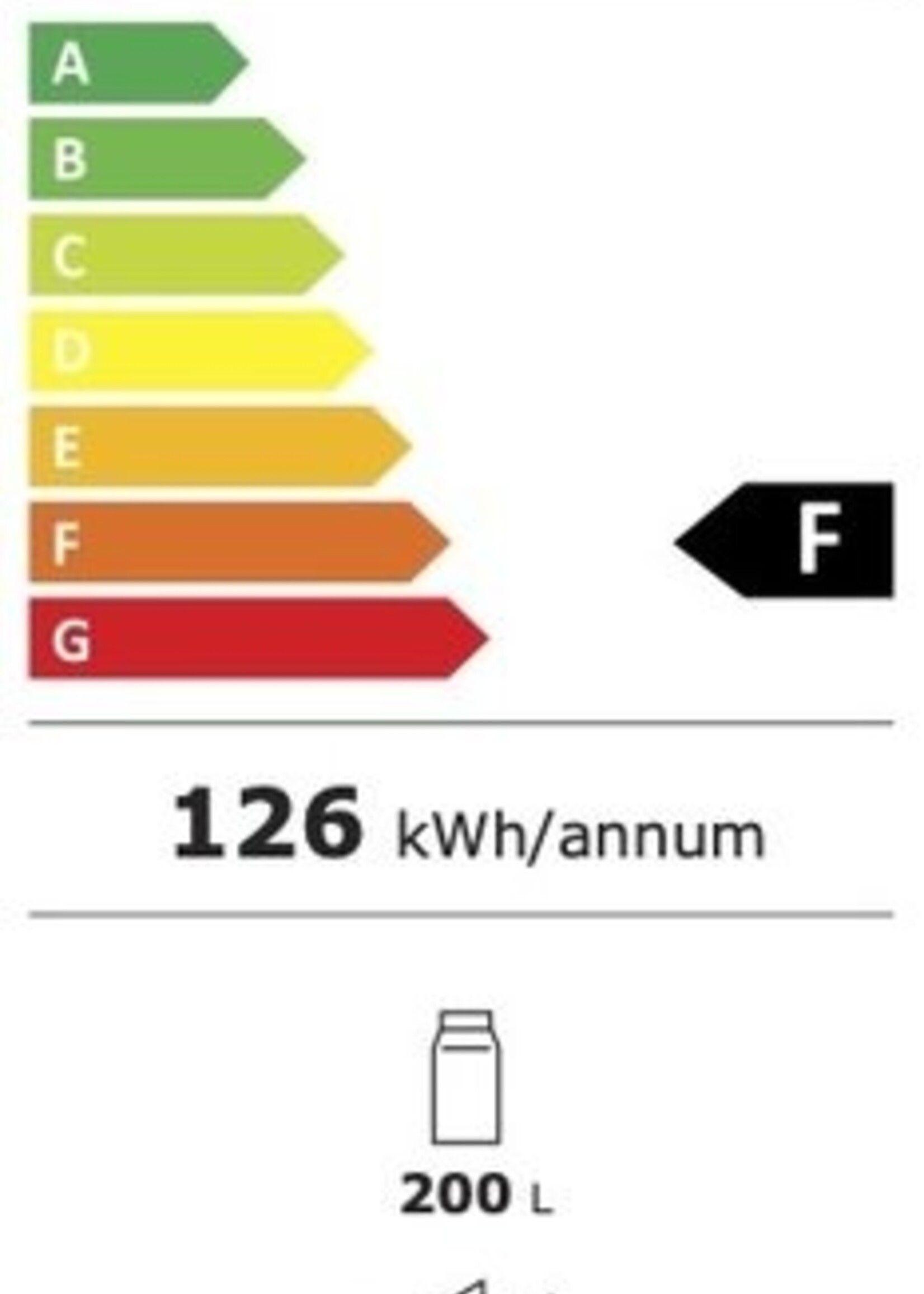 Etna KKD4122 inbouw koelkast 122cm