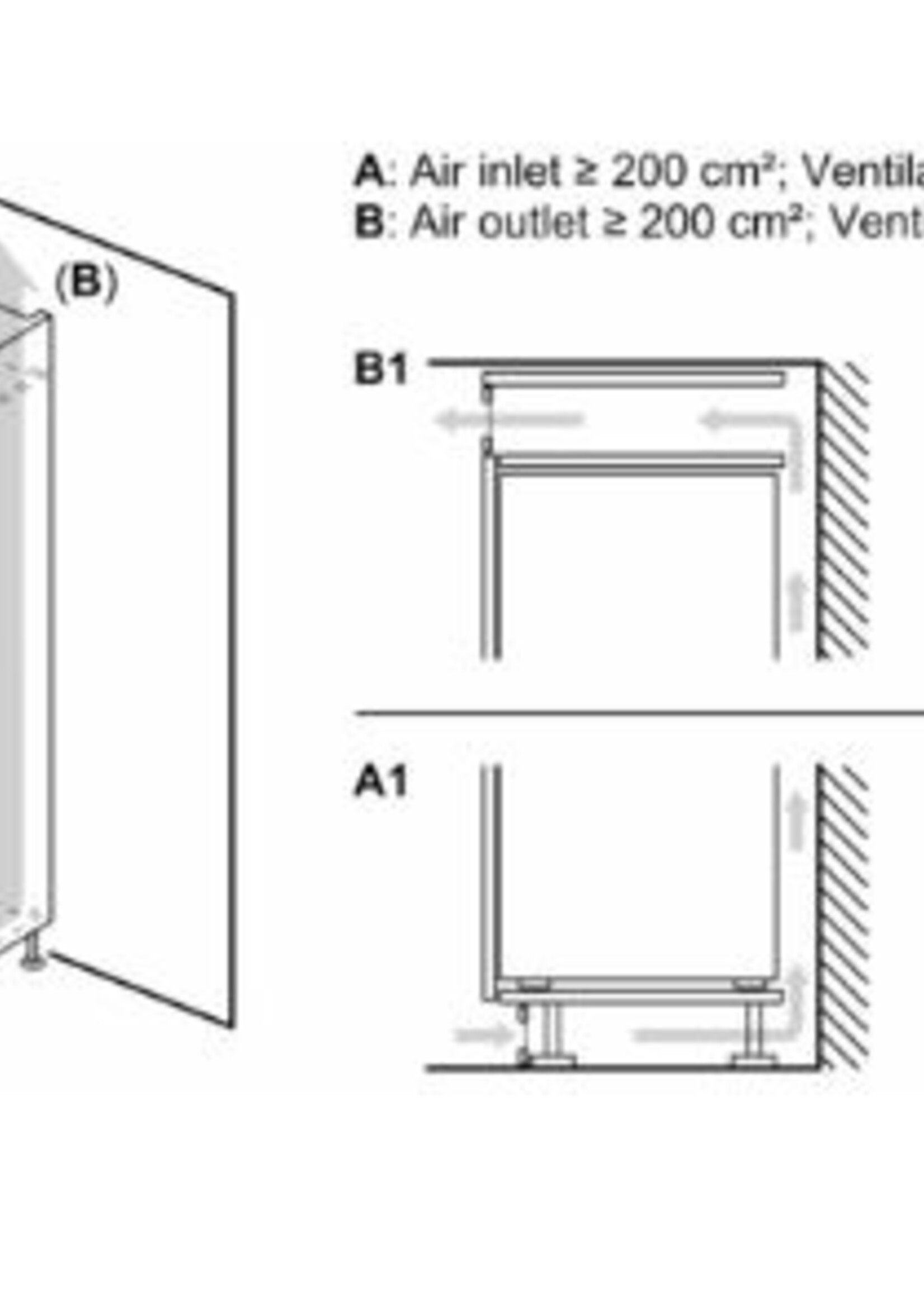 Siemens GI81NHNE0 IQ700 studioLine Inbouwvriezer 178 cm
