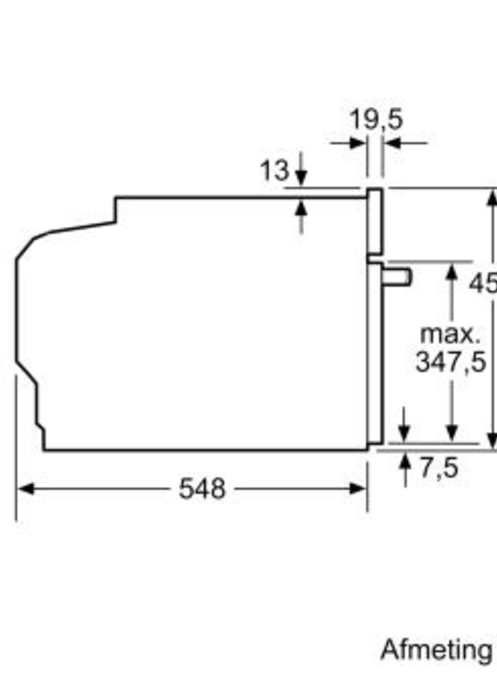 Siemens CM924G1B1 IQ700 studioLine Oven met magnetron