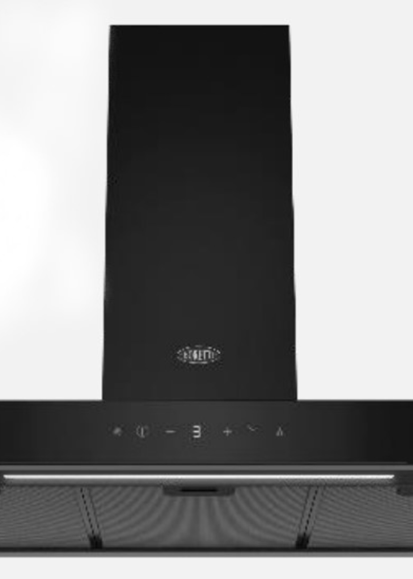 Boretti PARETEB90ZWWandschouw afzuigkap  90cm