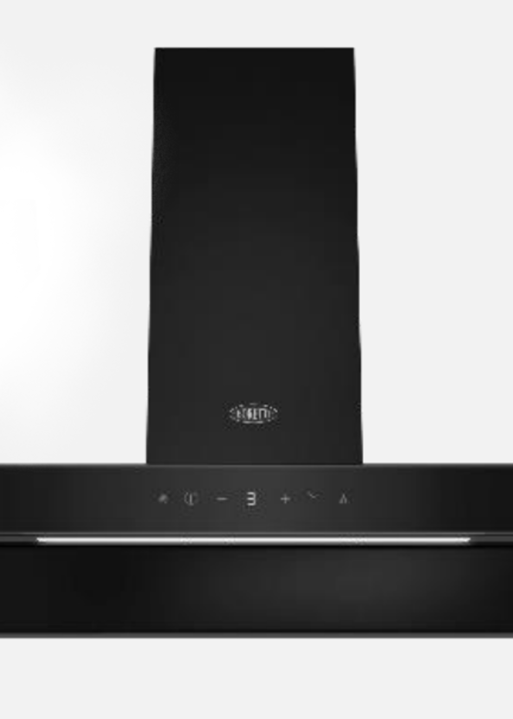 Boretti PARETEP90ZW Wandschouw afzuigkap  90cm