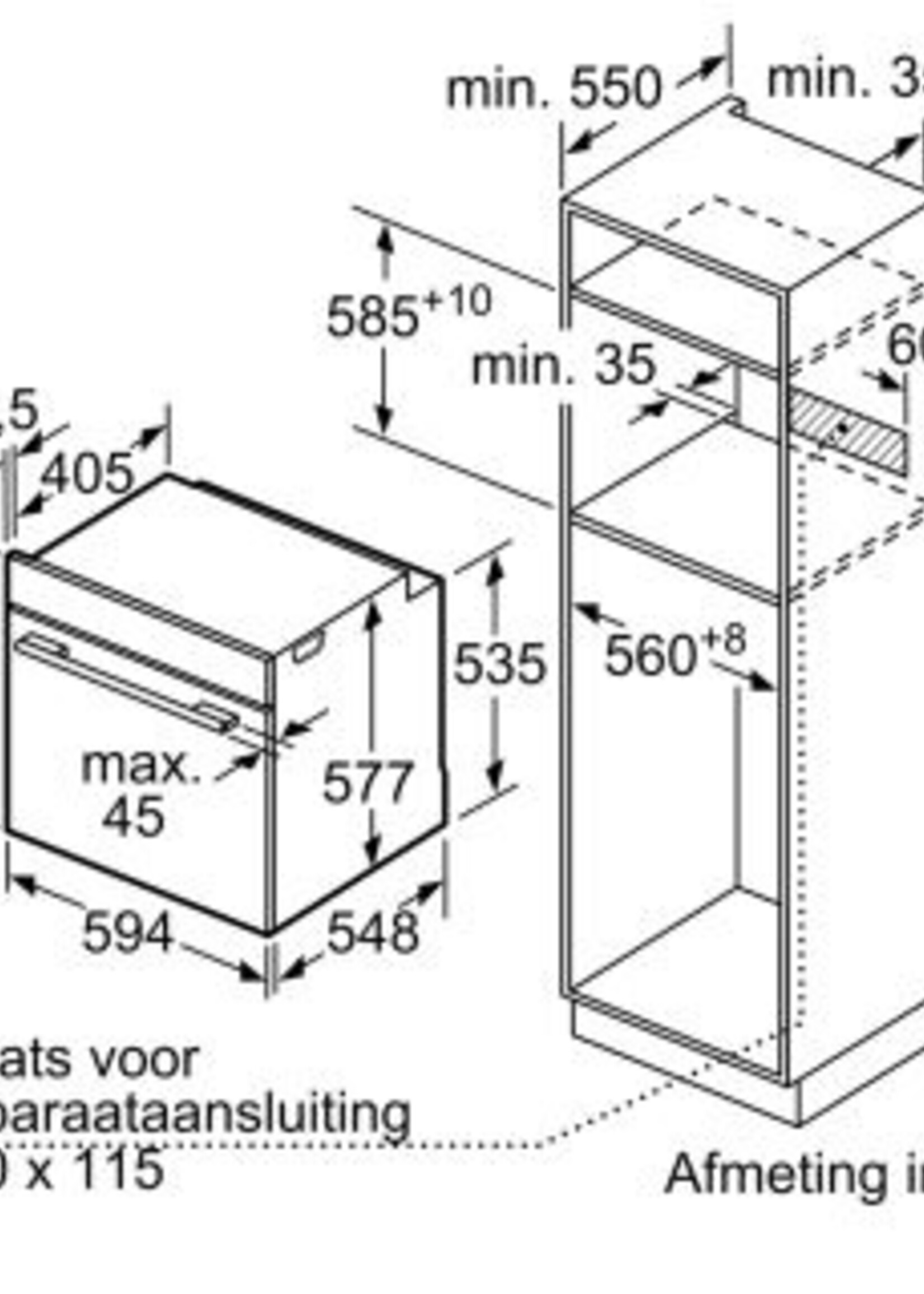 Siemens HB976GKB1 IQ700 studioLine Bakoven