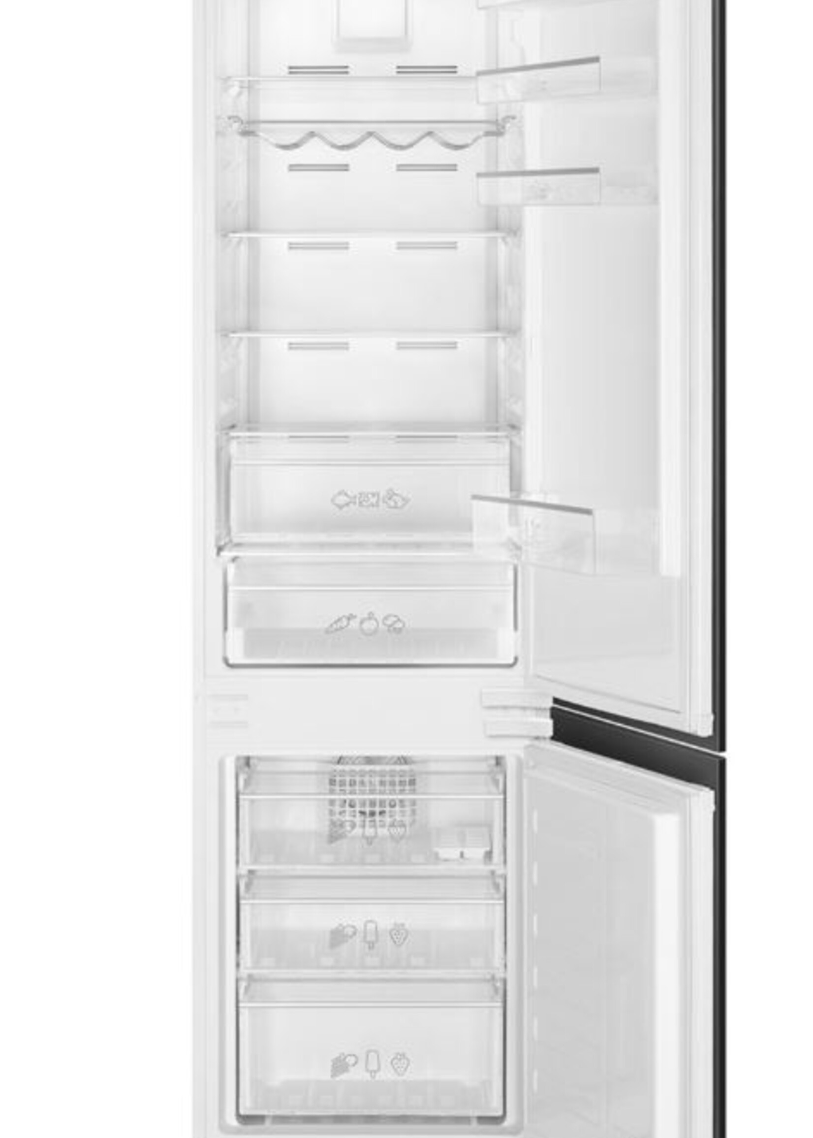 Smeg C8194TNE Koel/Vries Combinatie 194 cm