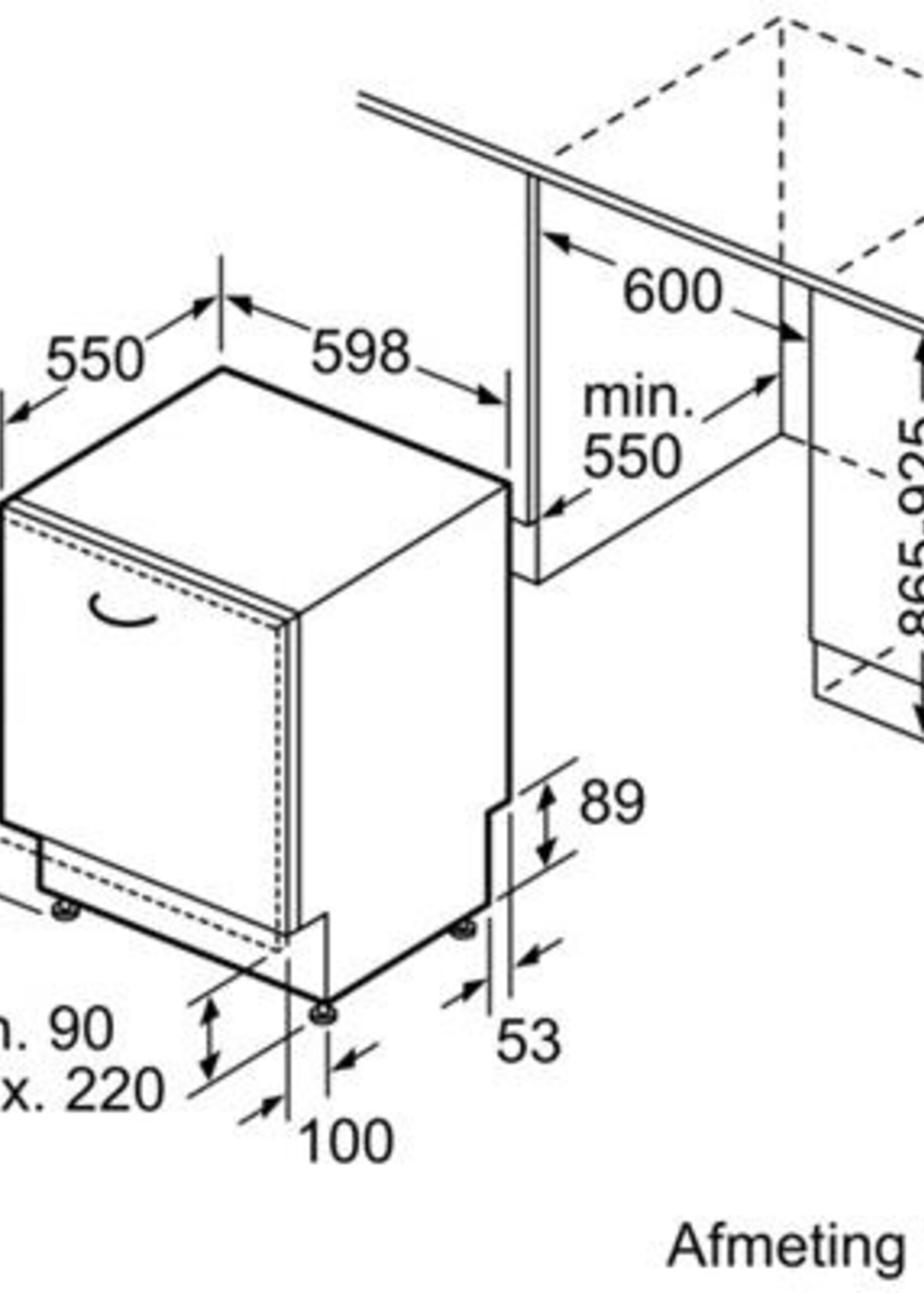 Siemens SX67Z801BE studioLineVolledig Geintegreerde Vaatwasser