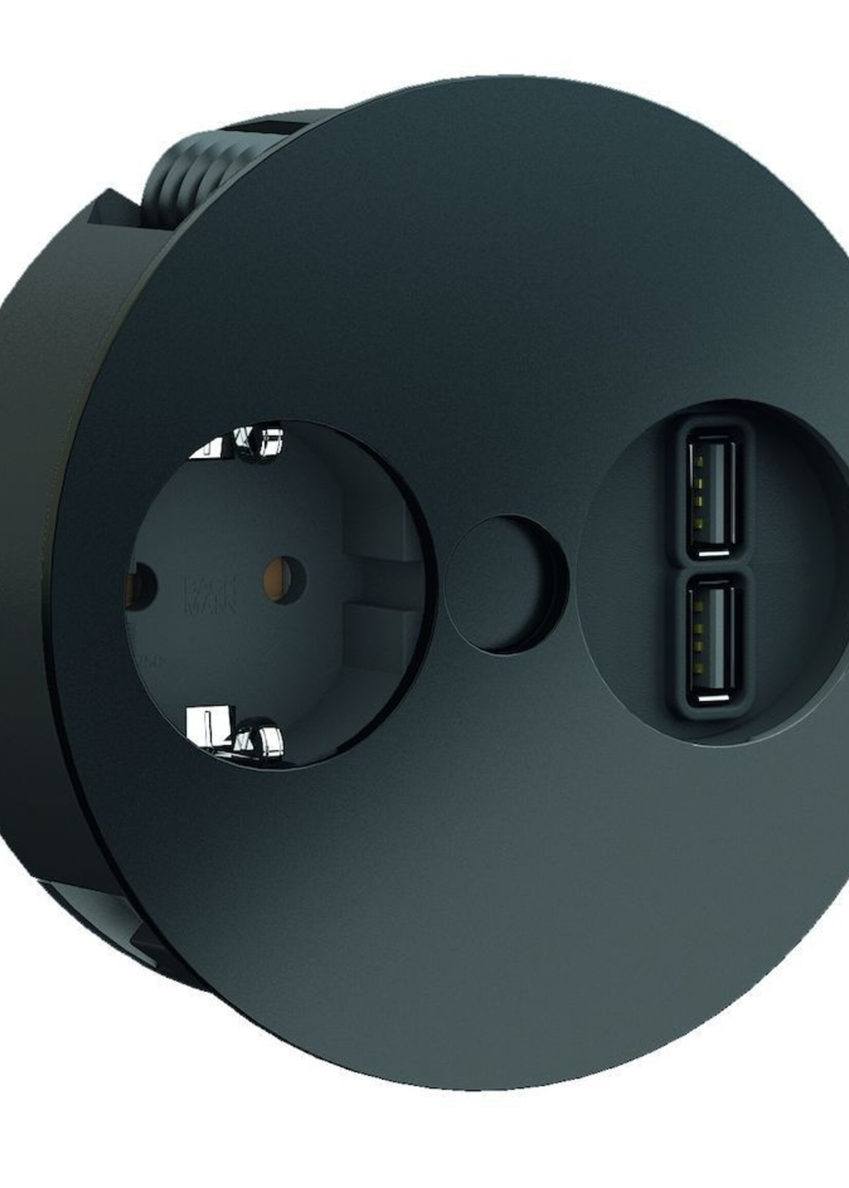Bachmann Twist Stopcontact - met USB lader