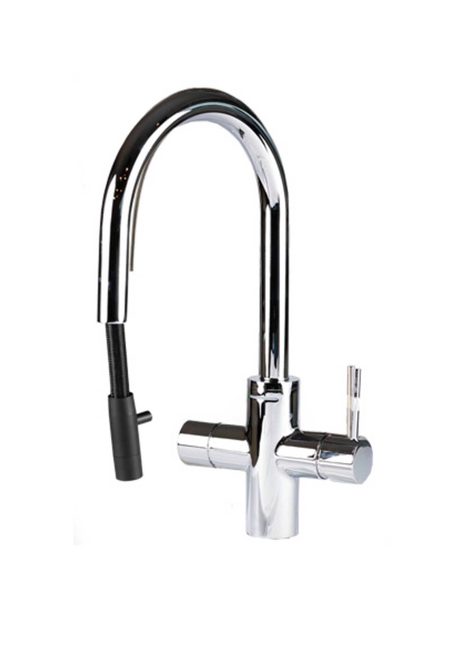 Unito Sparkle | Cosmos 4 in1 Rond Chroom | Pullout