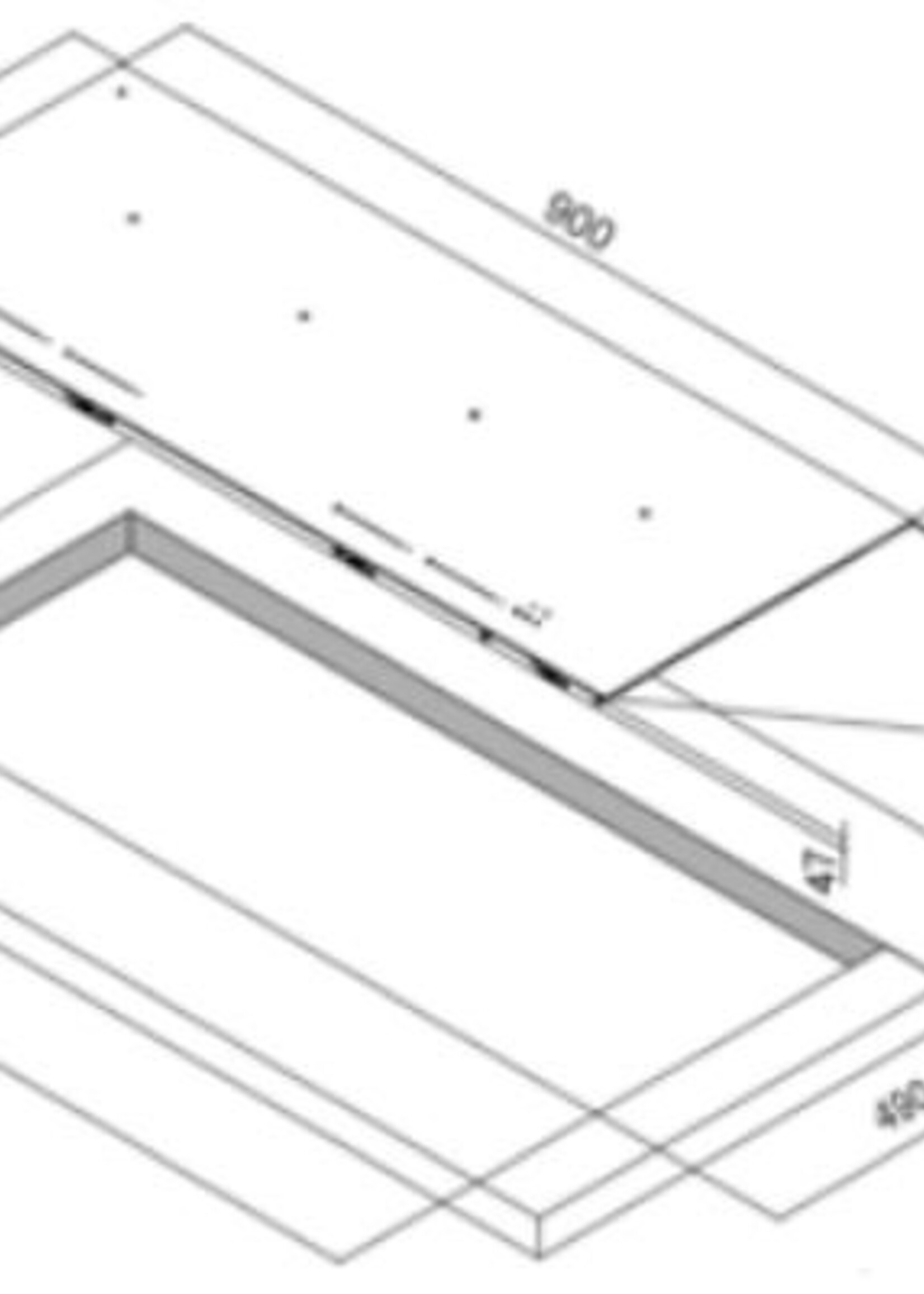 Airo Design SDDH5 Kookplaat Met Afzuiging 90 cm
