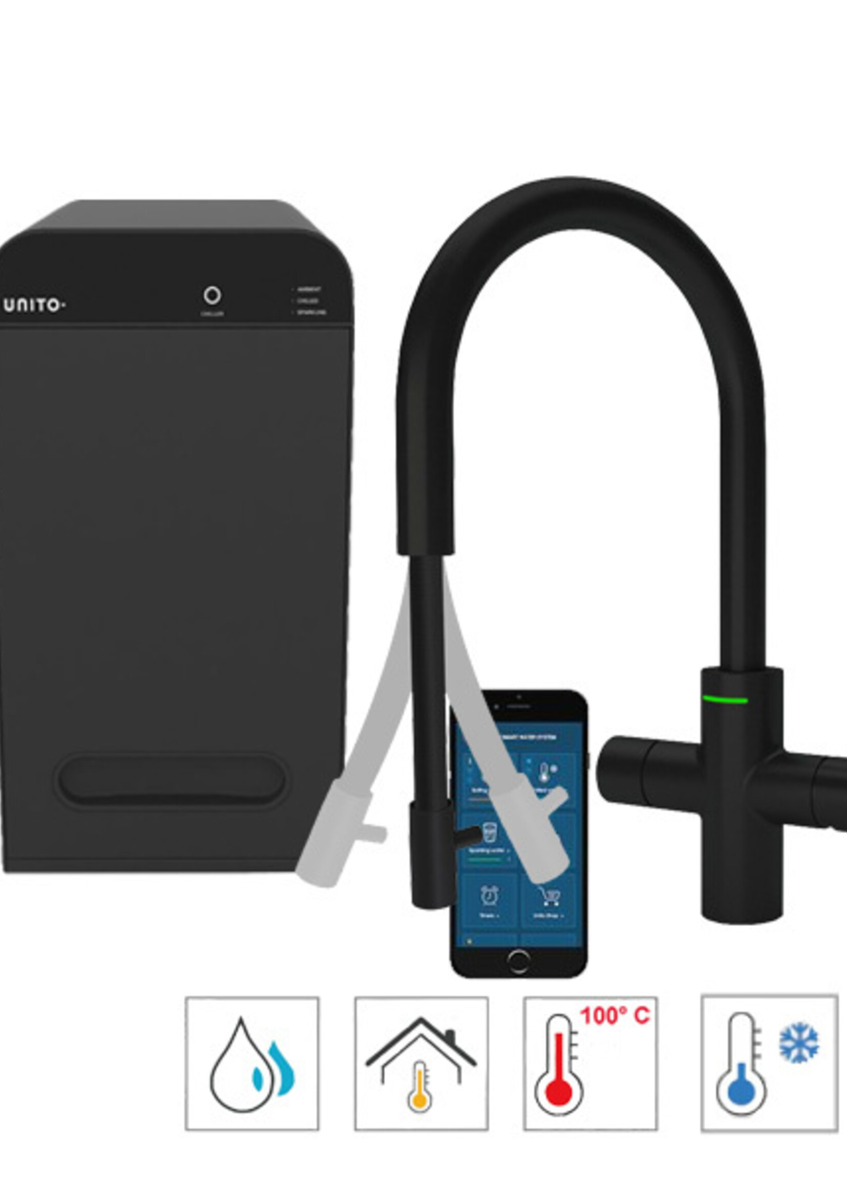 Unito Elements | 5-in-1 Cosmos Pullout Zwart