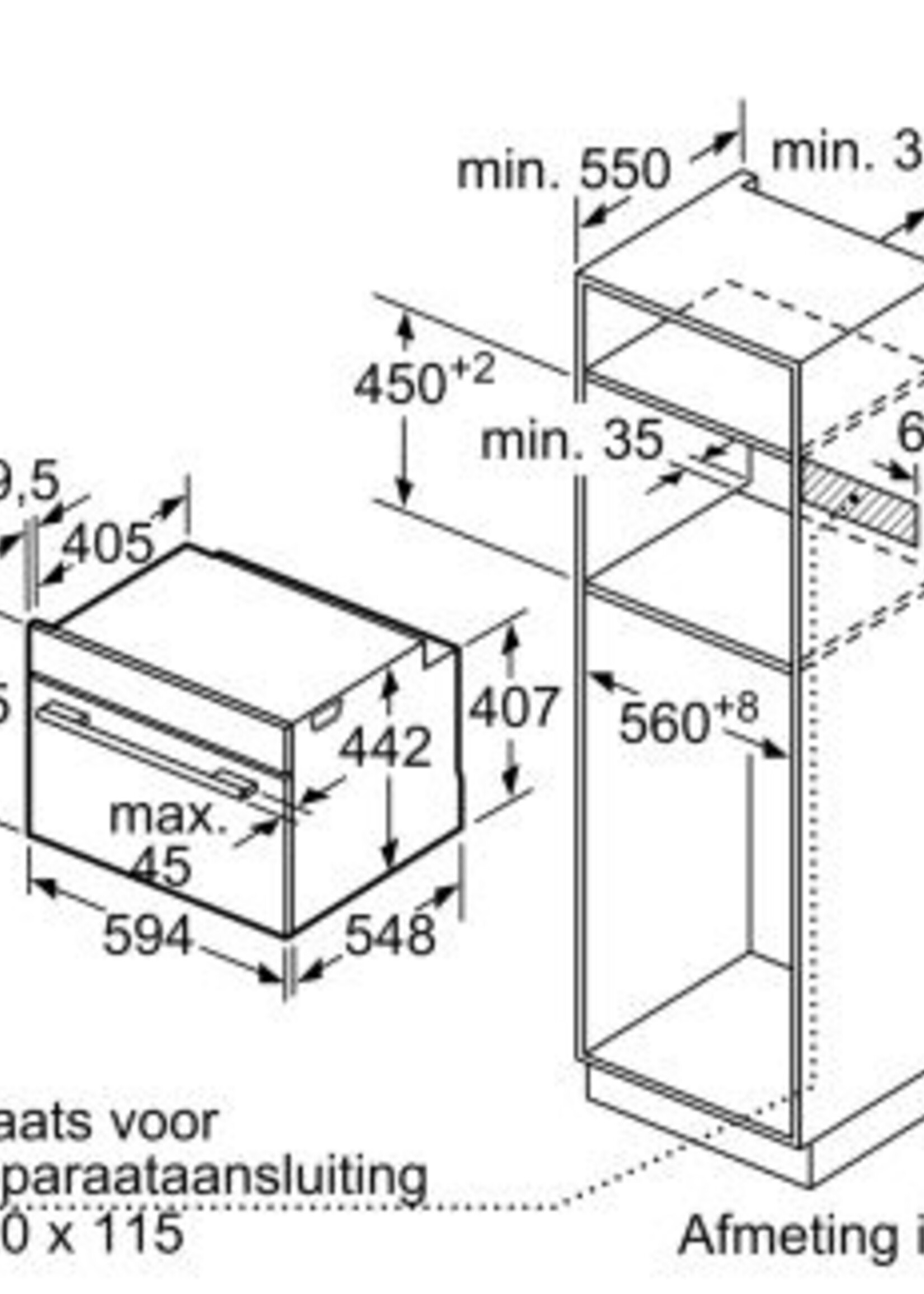 Bosch CMG9241B1 accent line Serie 8 Oven met magnetron