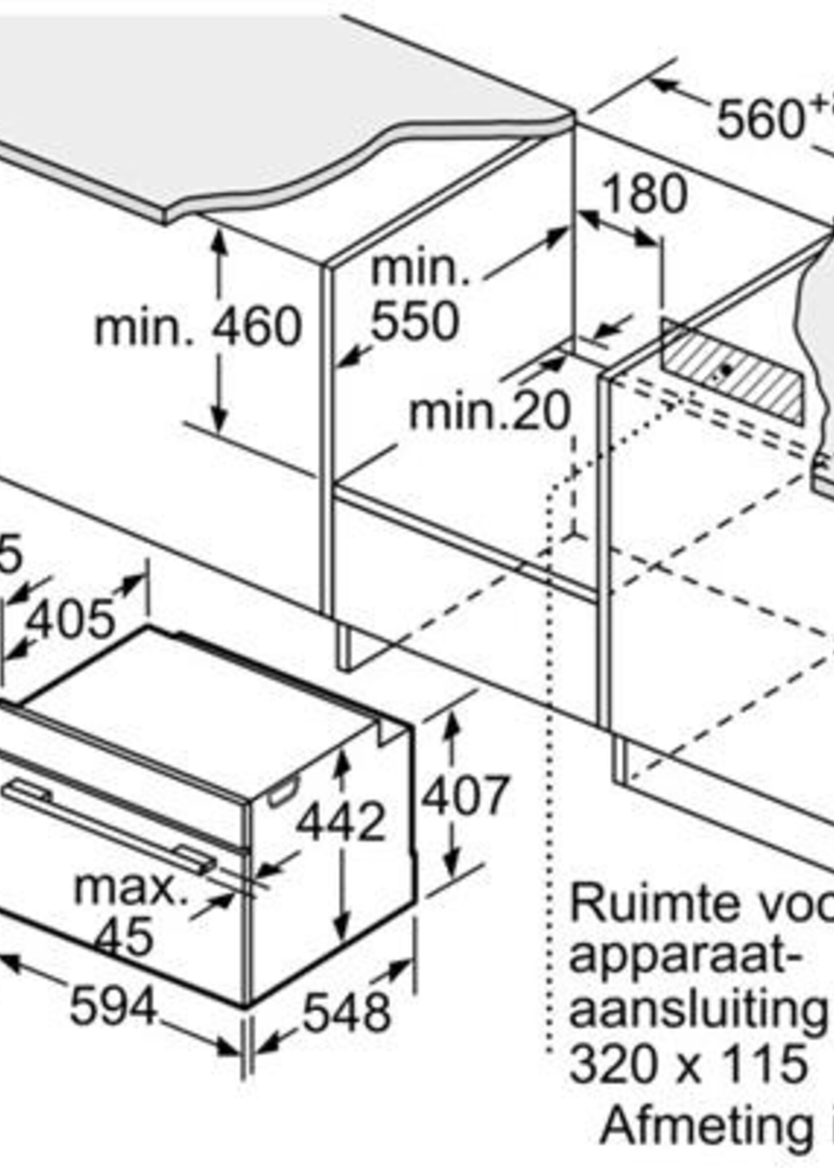 Bosch CSG936DB1 accent line Serie 8 Oven met stoom