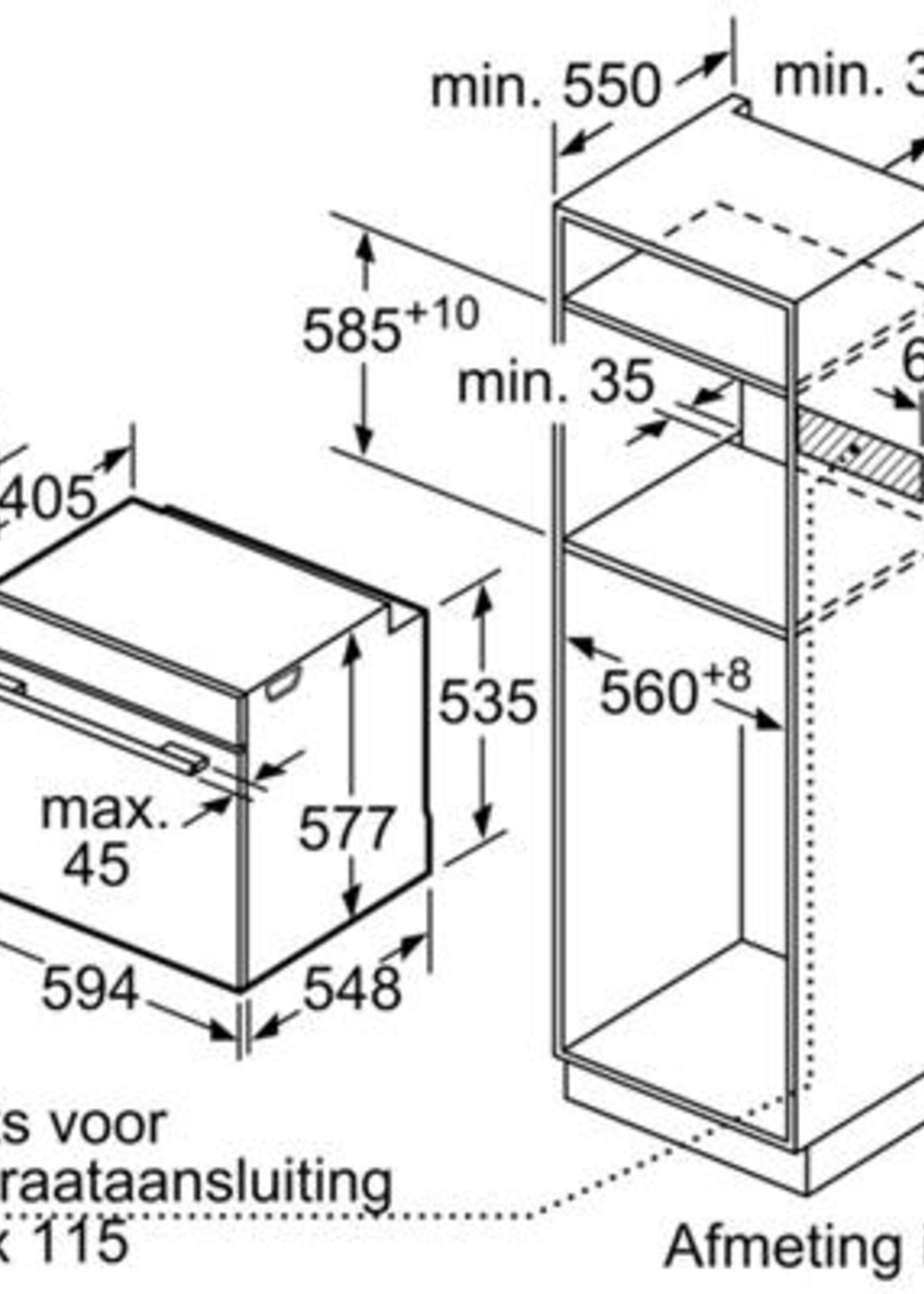 Bosch HBG976MB1 accent line Serie 8 Oven