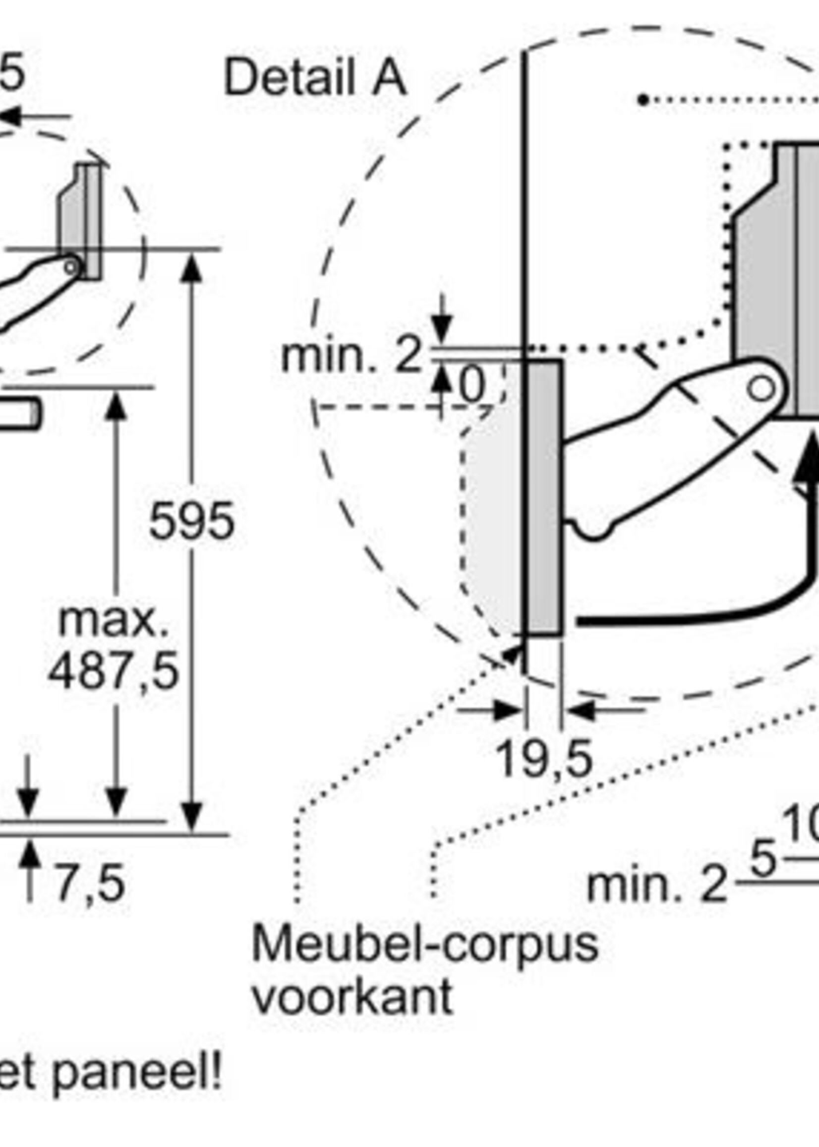Bosch HSG958DB1 accent line Serie 8 Oven met stoom