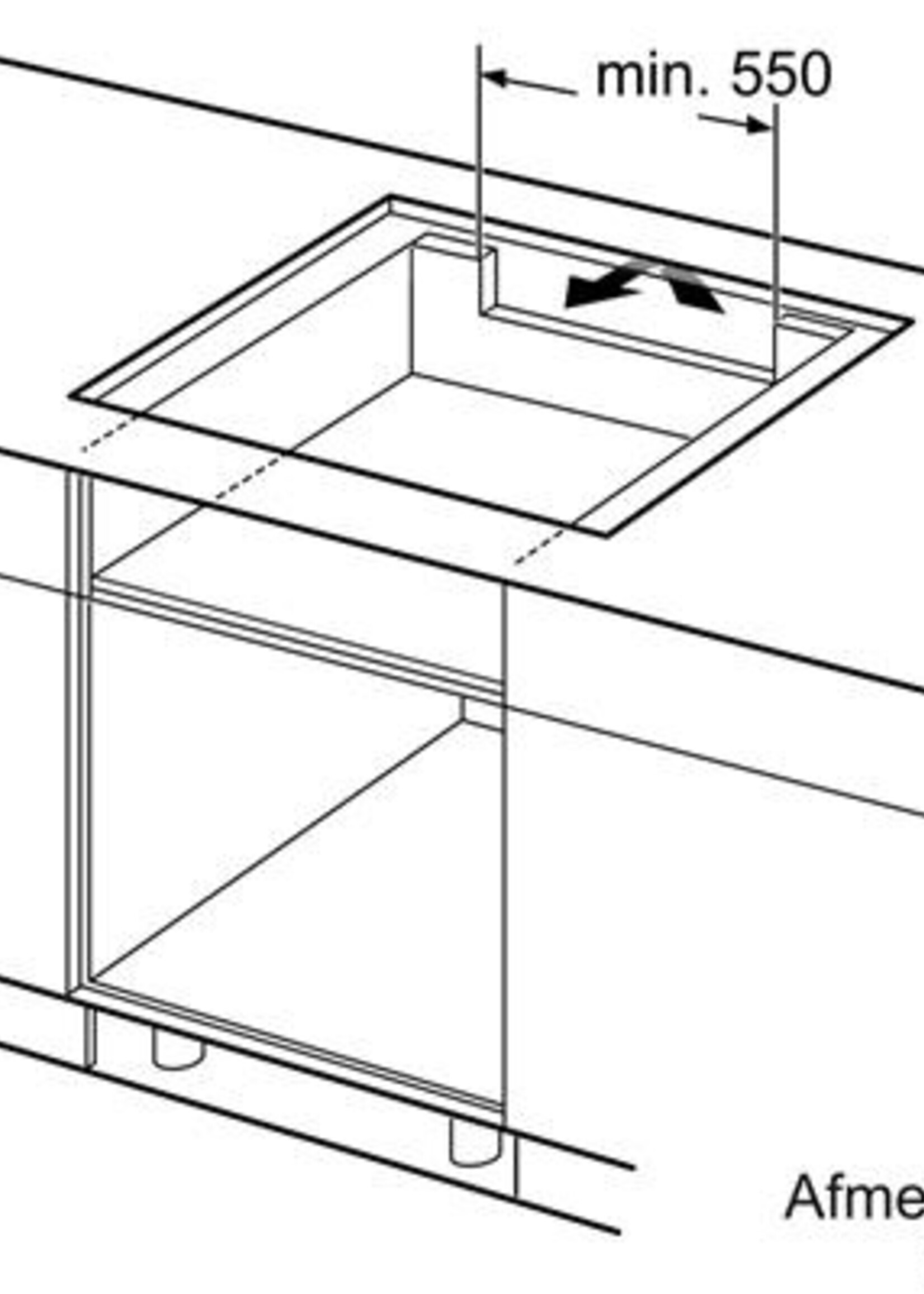 Siemens EH83KBEB5E Inductie Kookplaat 80 cm