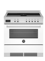Bertazzoni Air-Tec inductie fornuis met werkbladafzuiging 90 cm