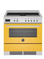 Bertazzoni Air-Tec inductie fornuis met werkbladafzuiging 90 cm