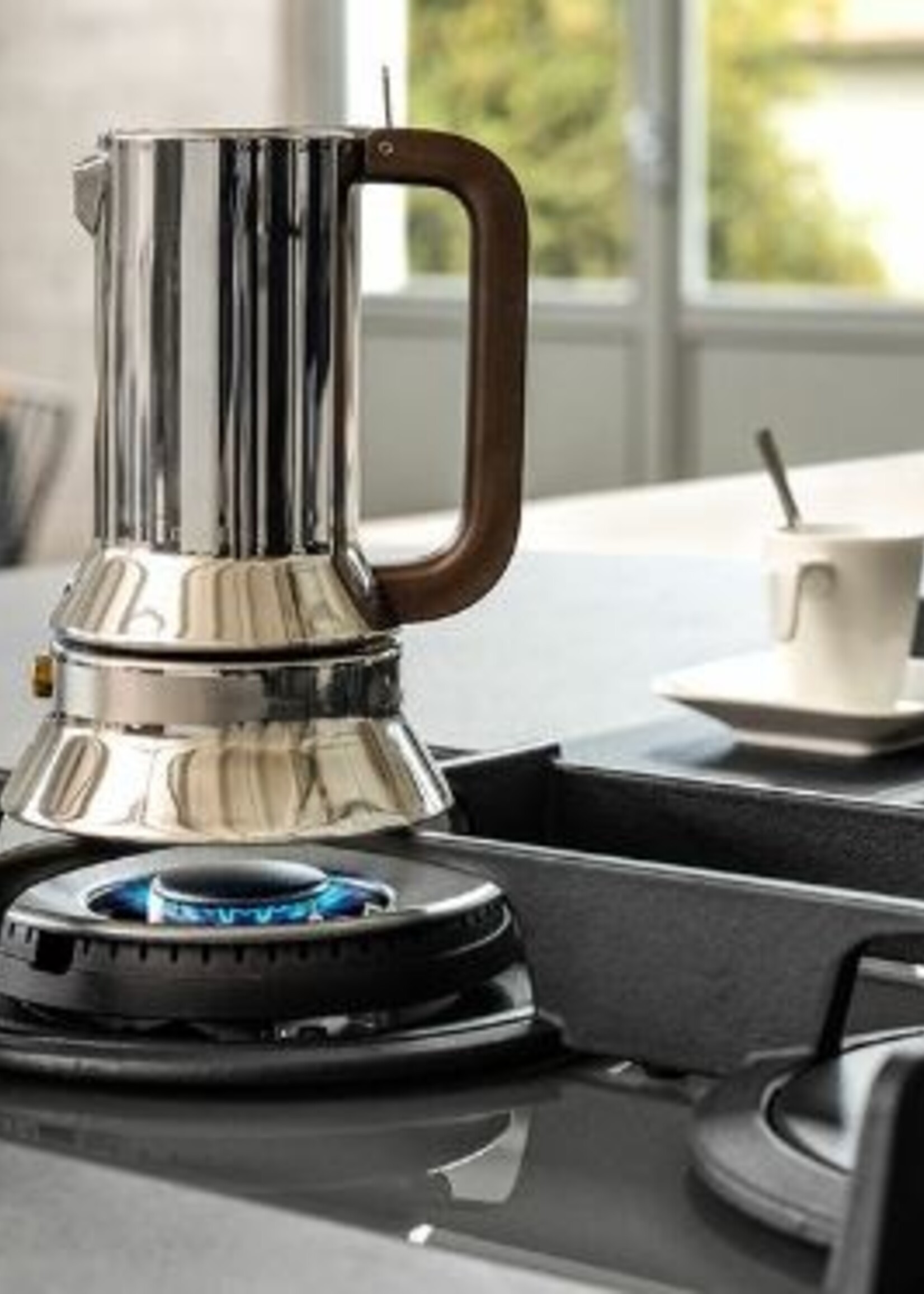 NIKOLATESLA PRF0147741A Gas kookplaat met afzuiging 88 cm