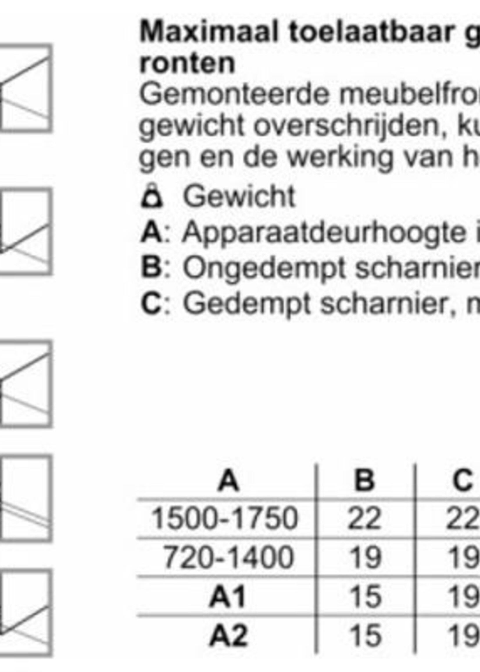 Siemens KI41RSFE0 Inbouw koelkast 122 cm