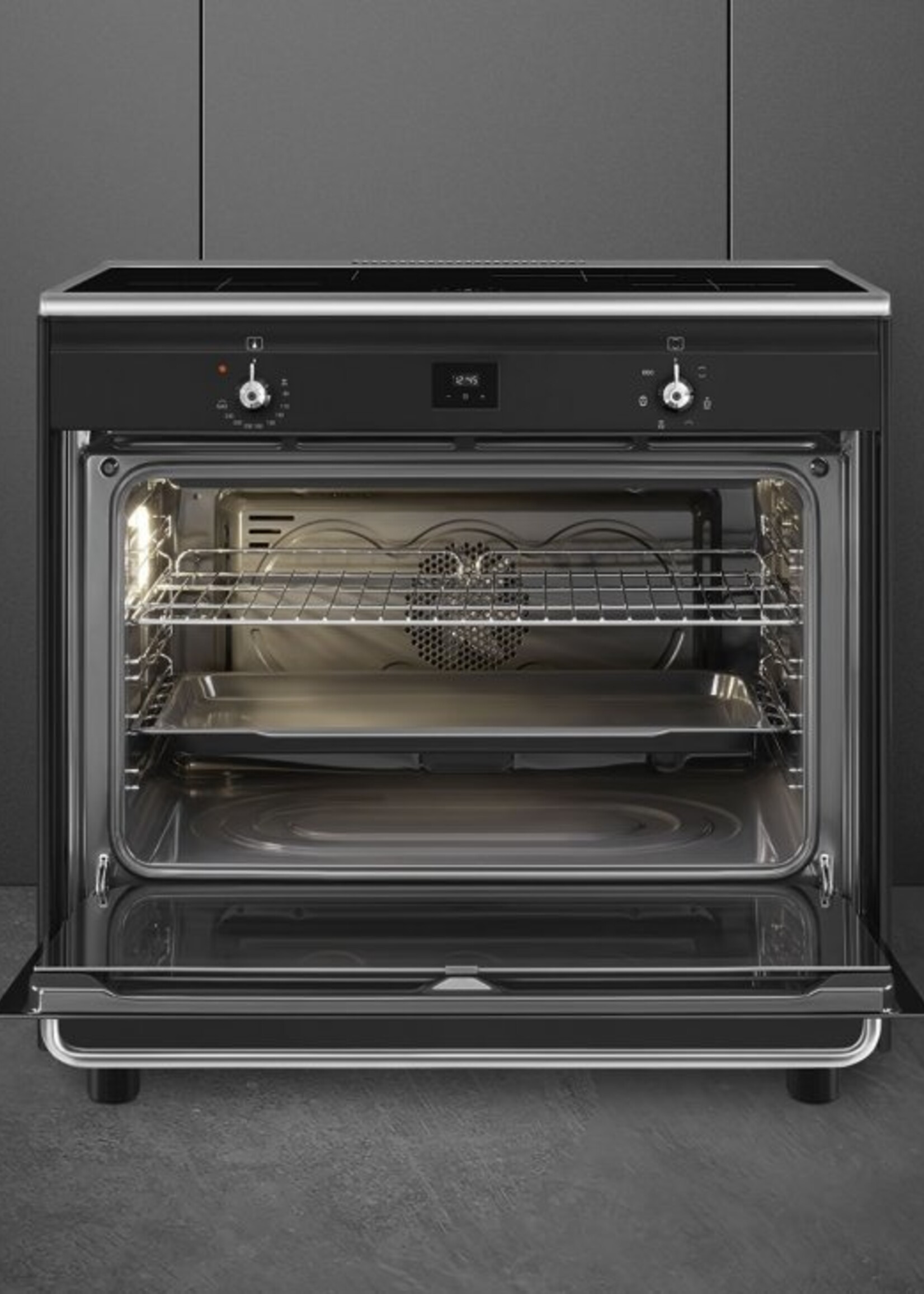 Smeg CG90IANT9 Inductie fornuis 90 cm