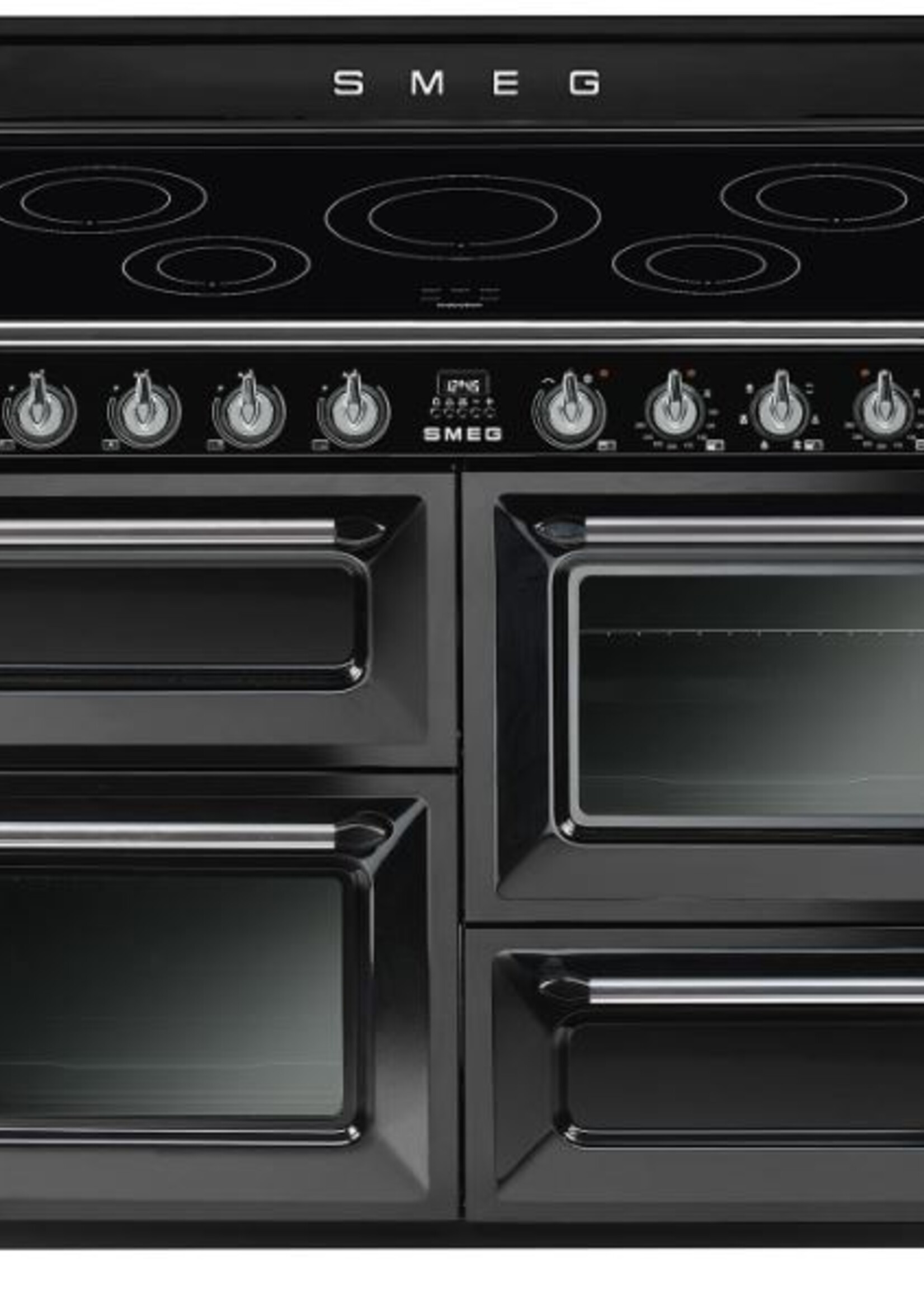 Smeg TR4110IBL Inductie Fornuis 110 cm