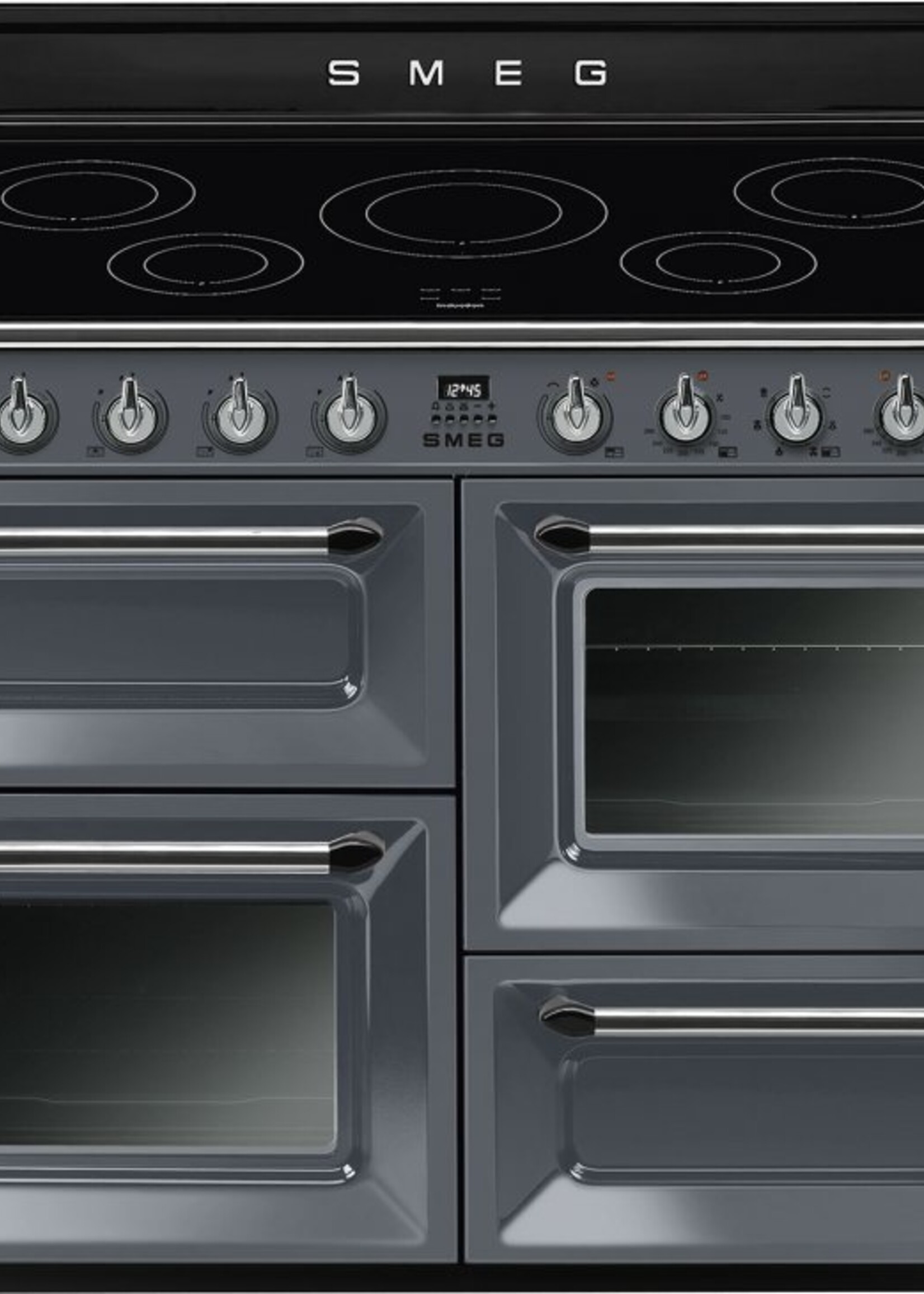 Smeg TR4110IGR Inductie Fornuis 110 cm