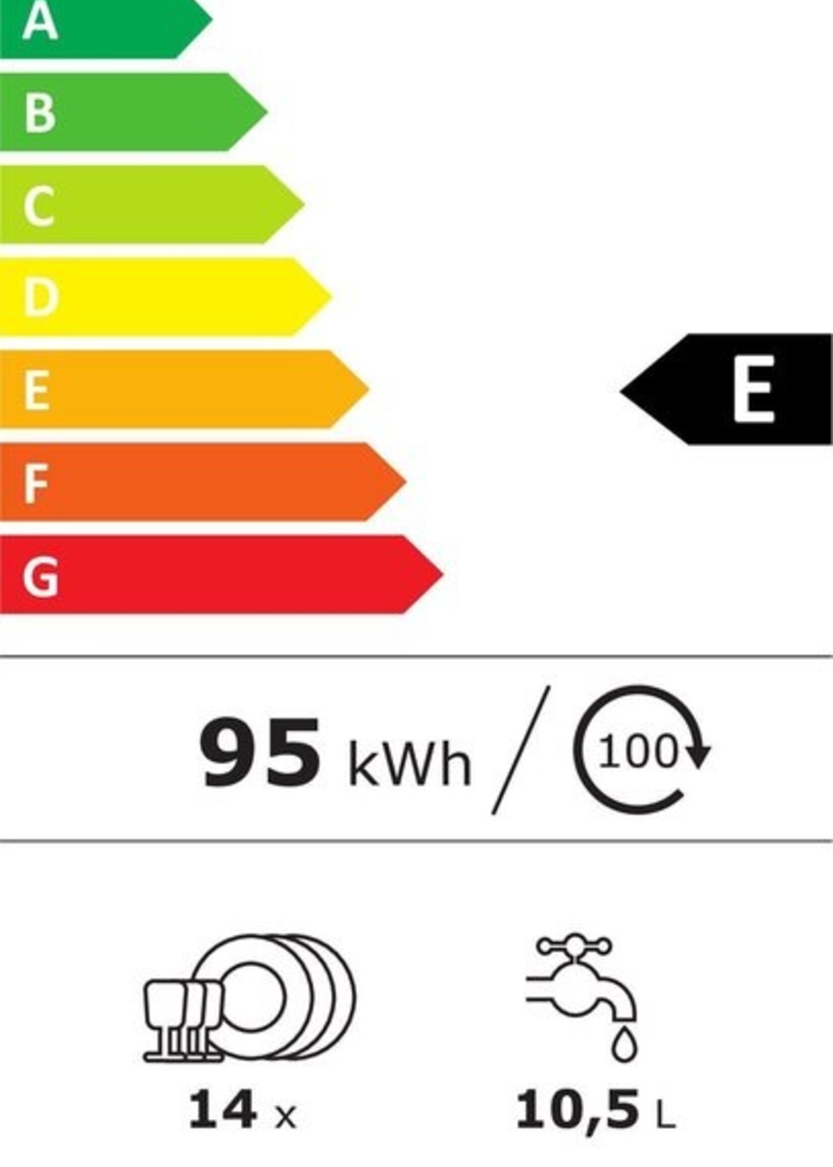Atag VA5114BT Volledig geintegreerde vaatwasser 60 cm