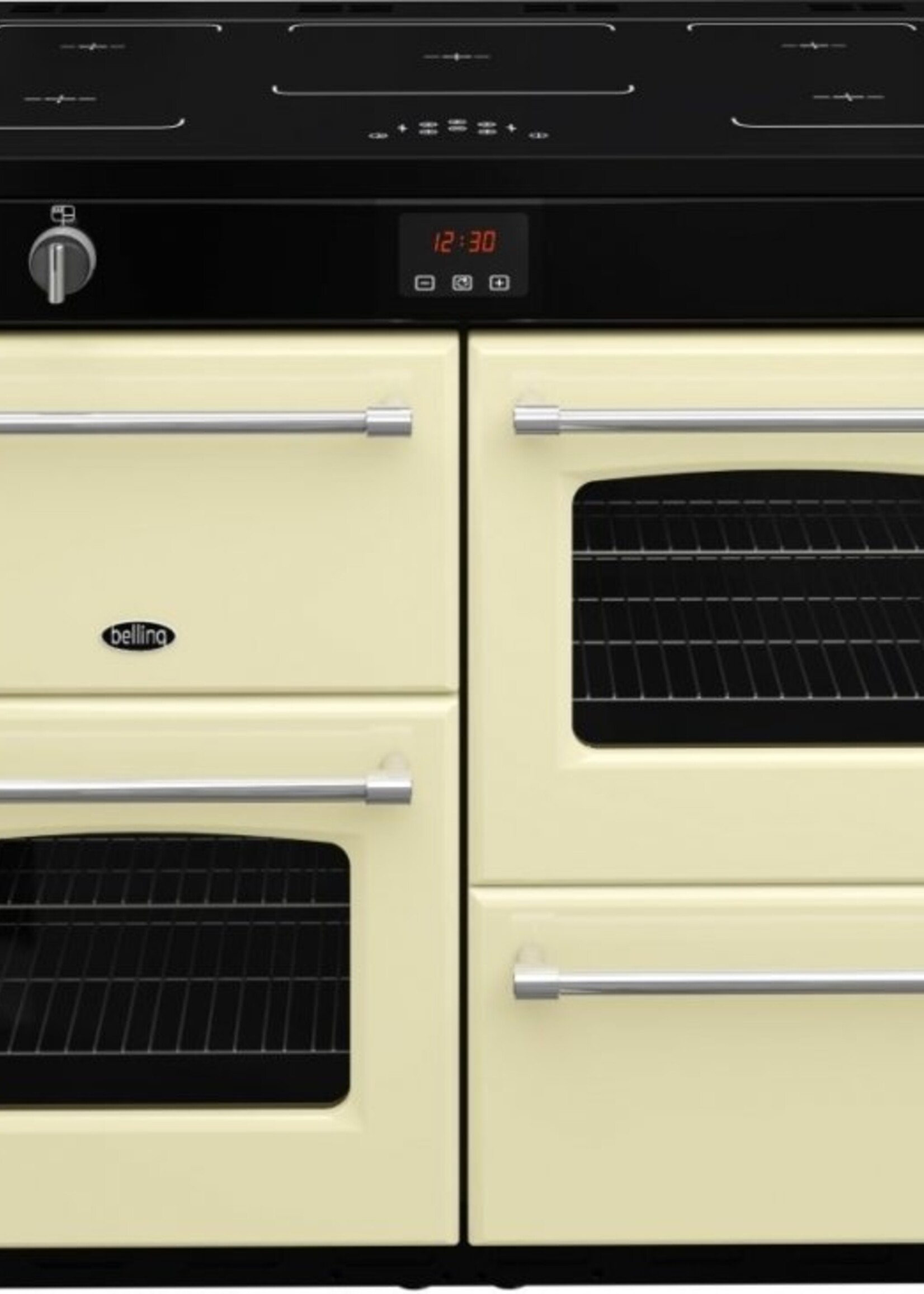 Belling Farmhouse 100 Ei crème inductie fornuis