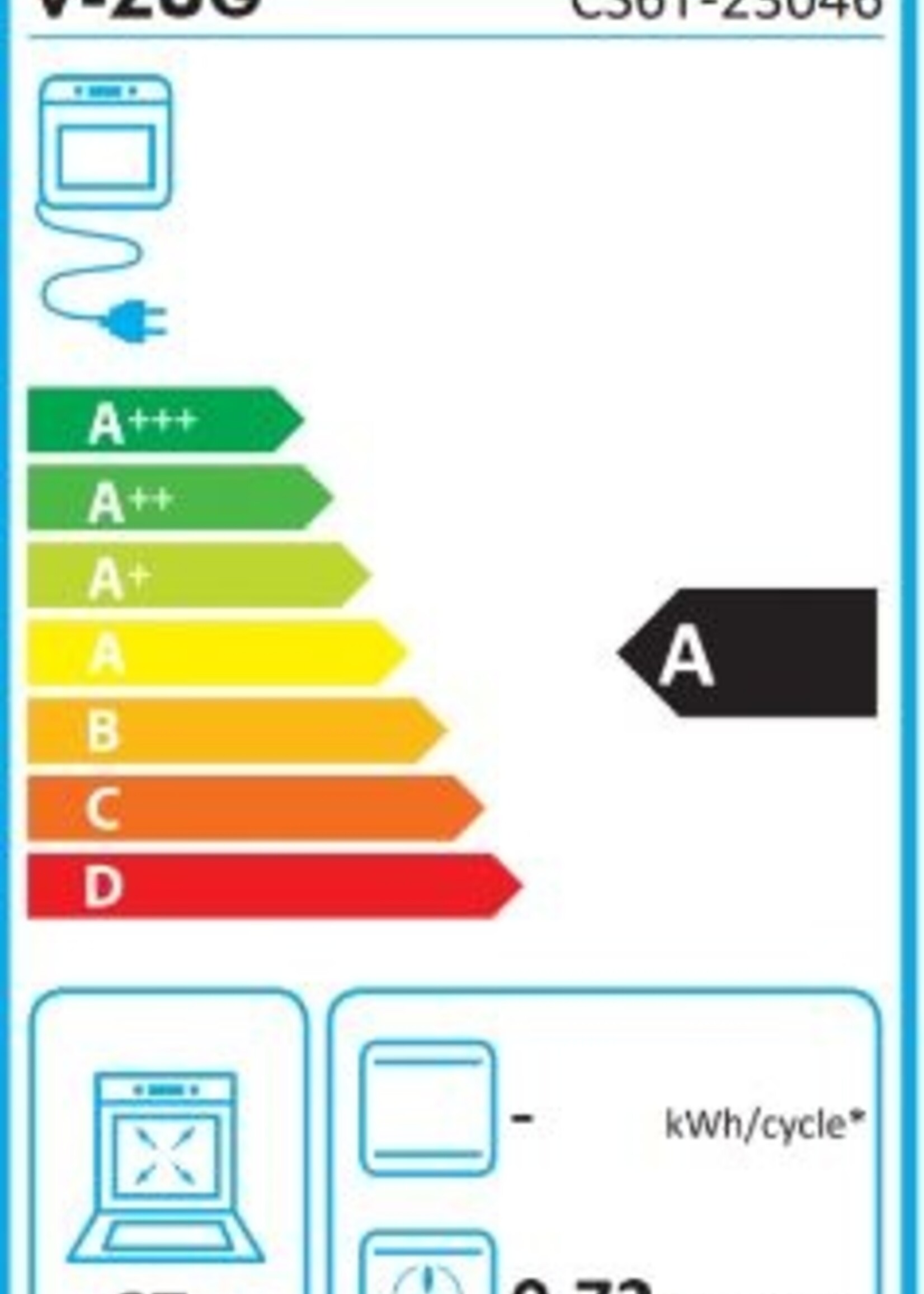 V-ZUG CombiSteamer V6000 45 Grand zwart