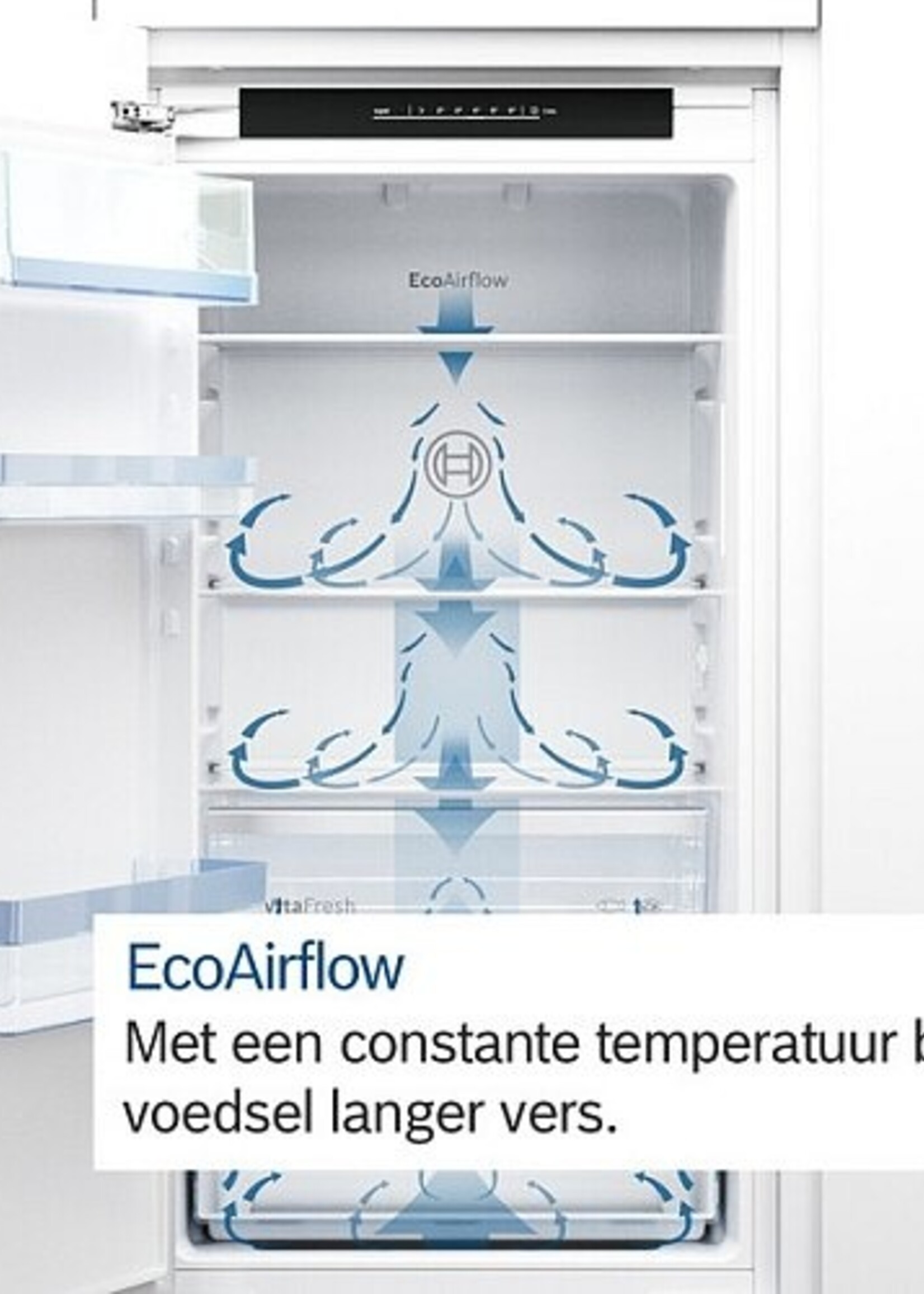 Bosch KIL22VFE0 Inbouw Koelkast met vriesvak 88 cm