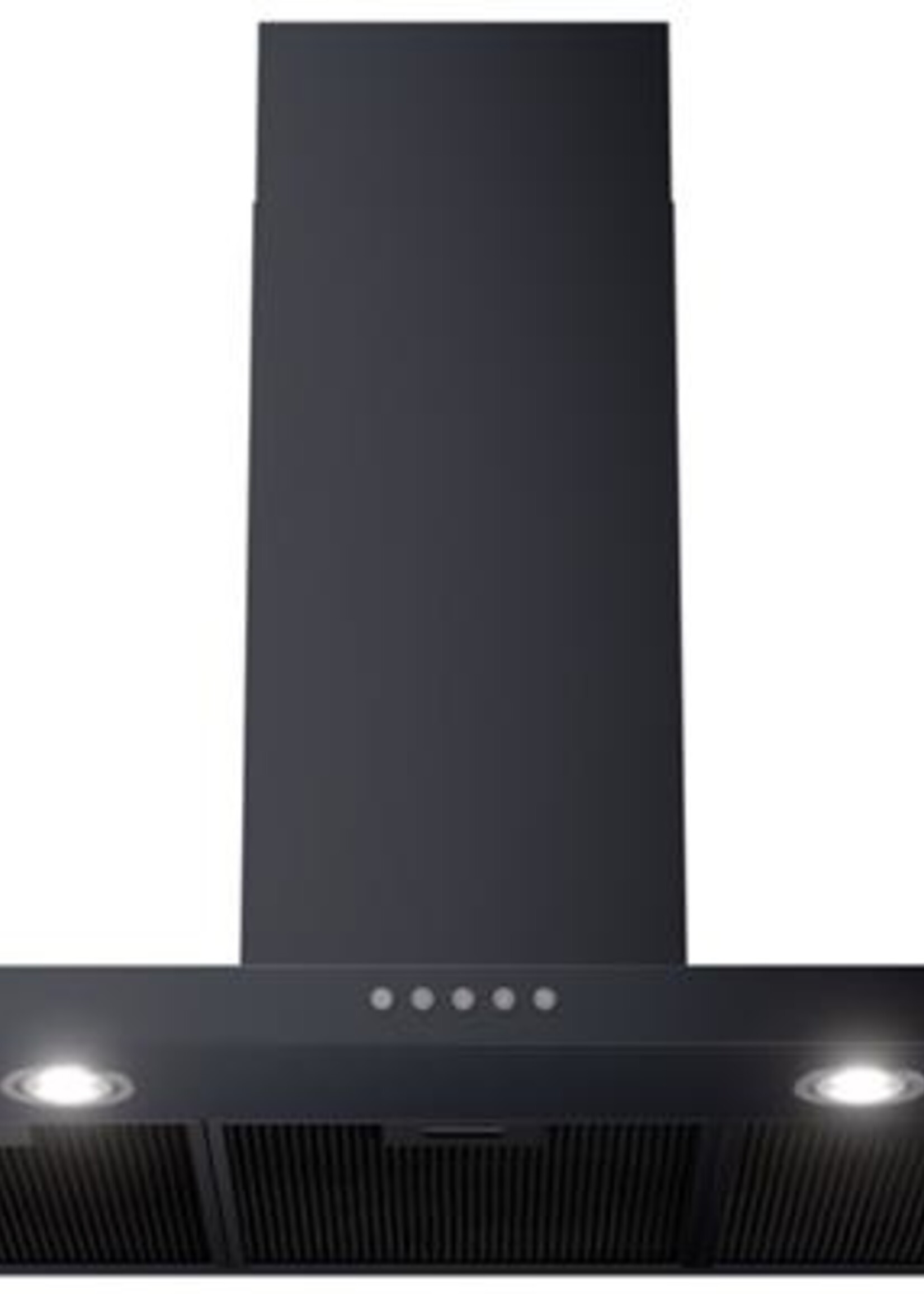 Etna AB691ZT wandschouw 90cm zwart