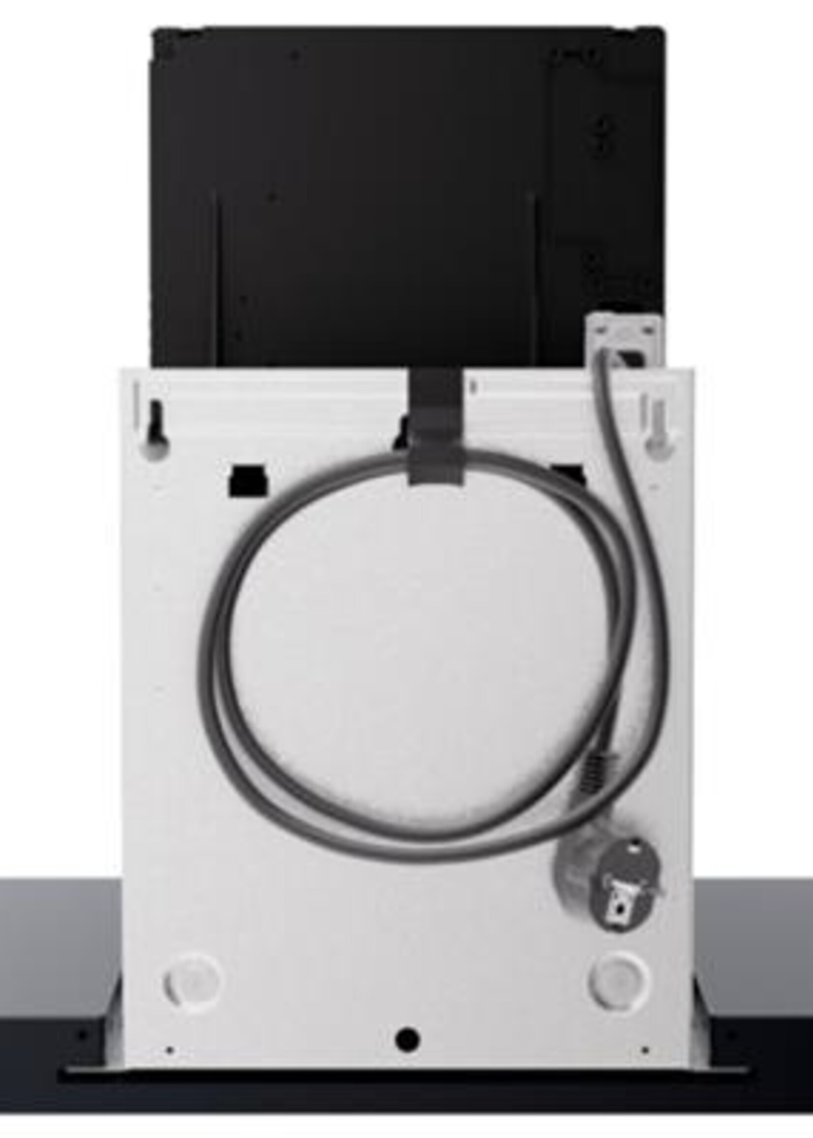 Etna AB691ZT wandschouw 90cm zwart