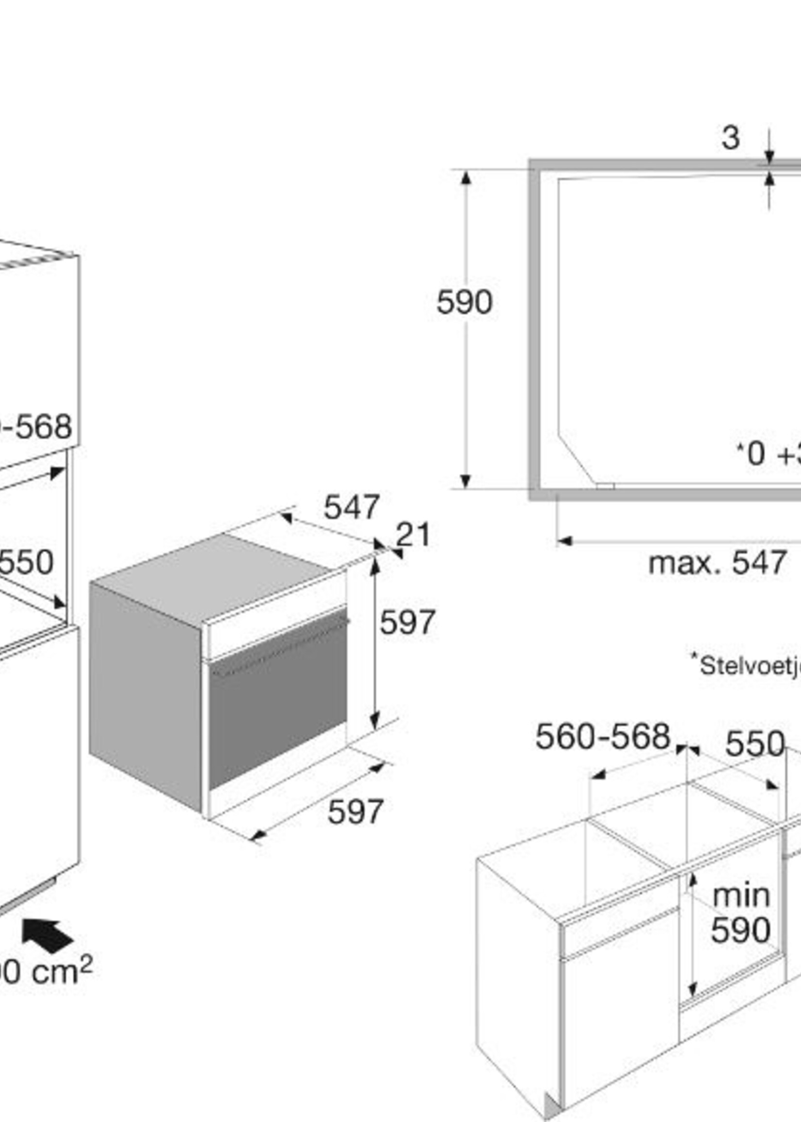 Atag CS6695C Combi-stoomoven