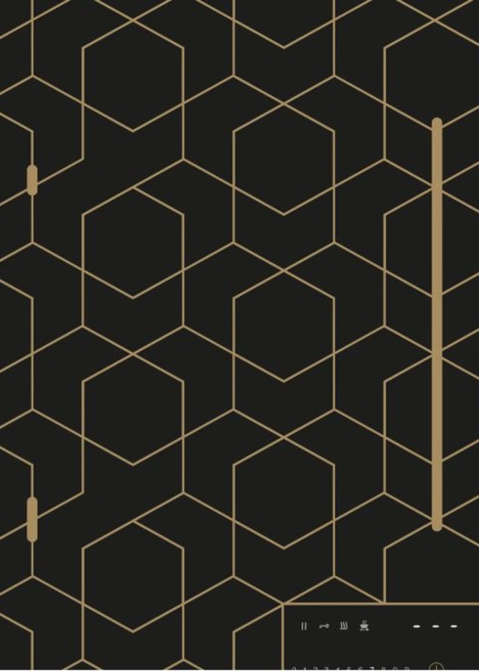 Makus Inductiekookplaat Honeycomb - 60 cm