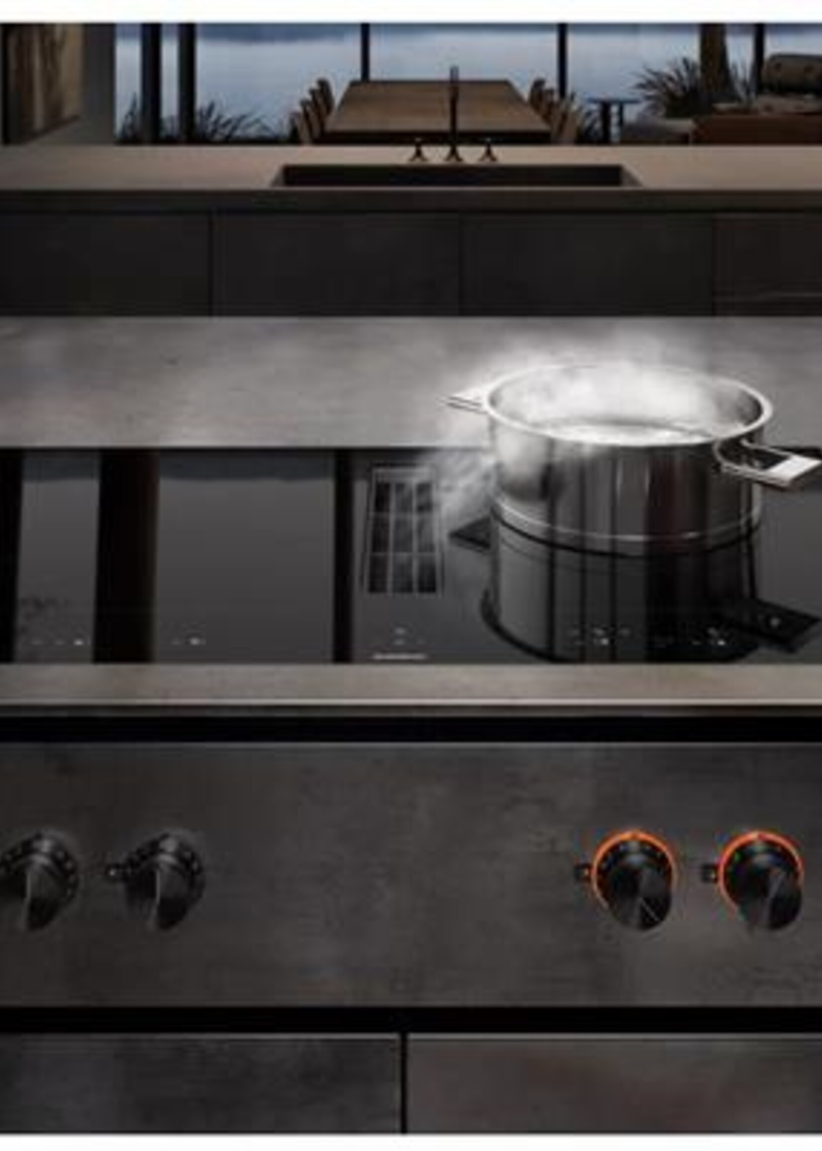 Gaggenau CV492105 Kookplaat Met Afzuiging 90 cm