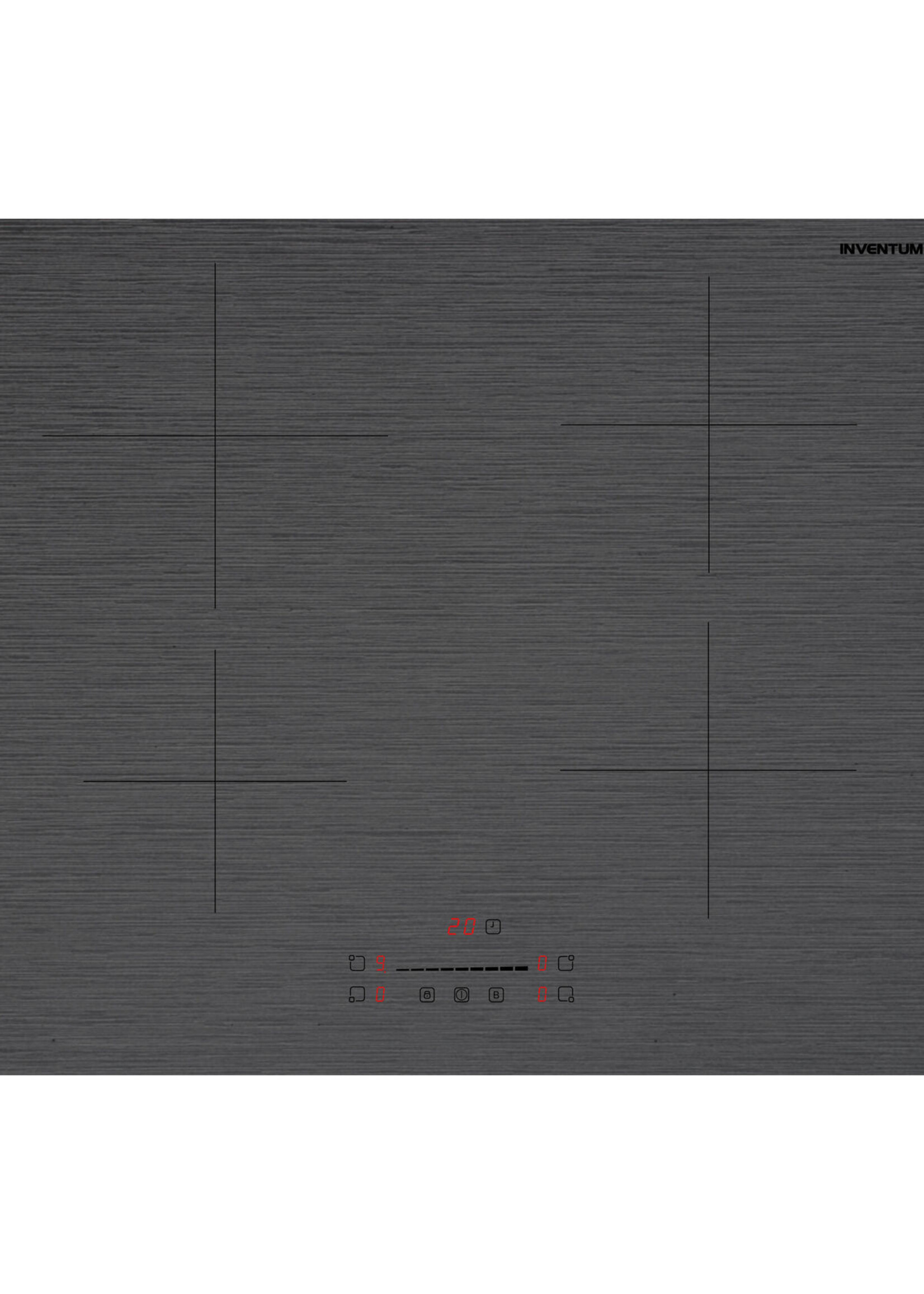 Inventum IKI6028MAT Inbouw inductie kookplaat  60 cm