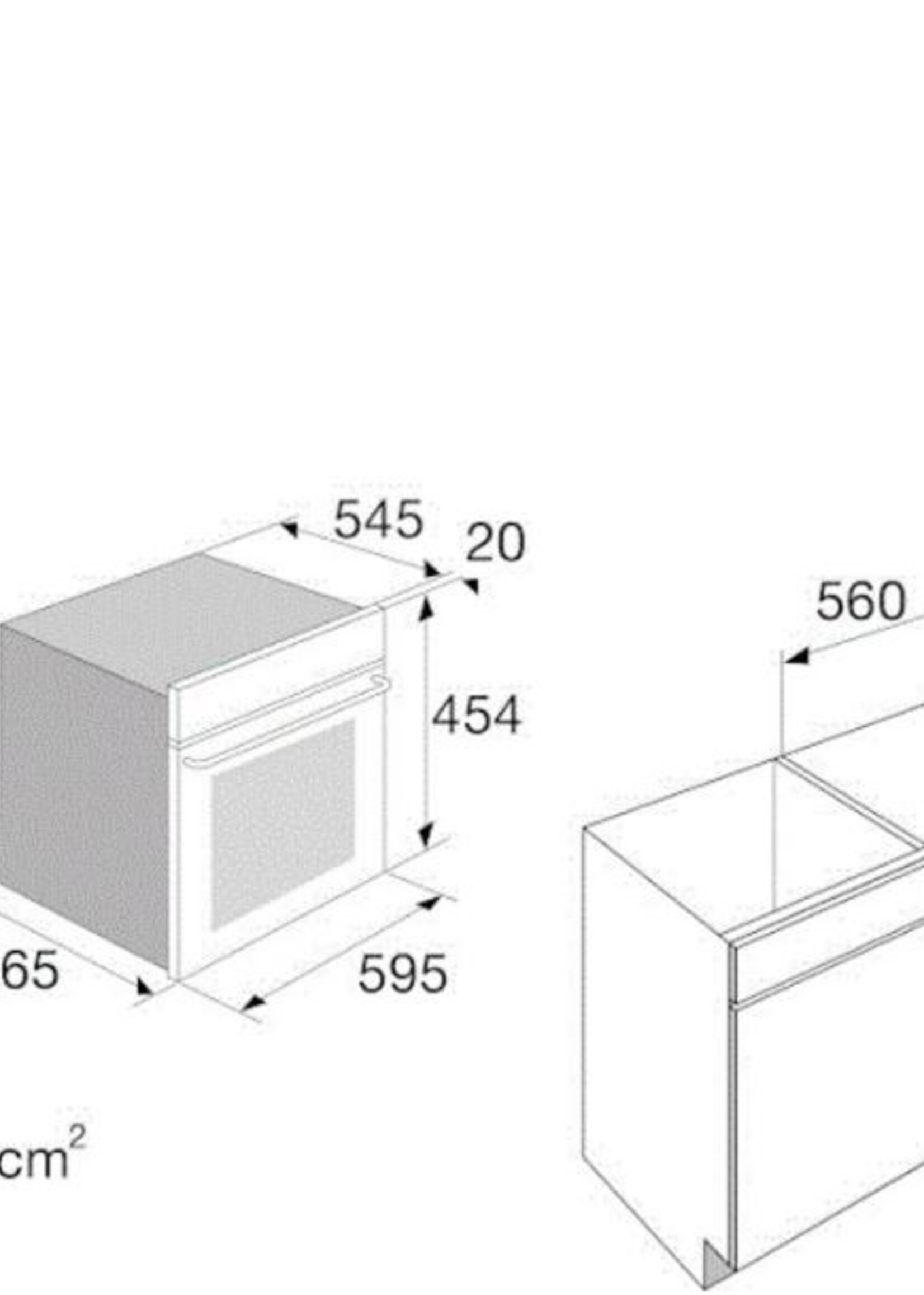 Etna CM450ZT Inbouw oven zwart 45 cm