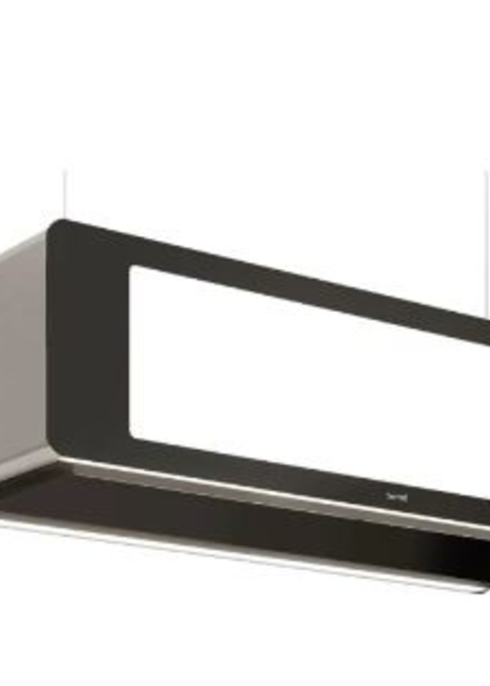 Berbel BIH 95 SKC  Plafondkap Skyline Curve Zwart 95 cm