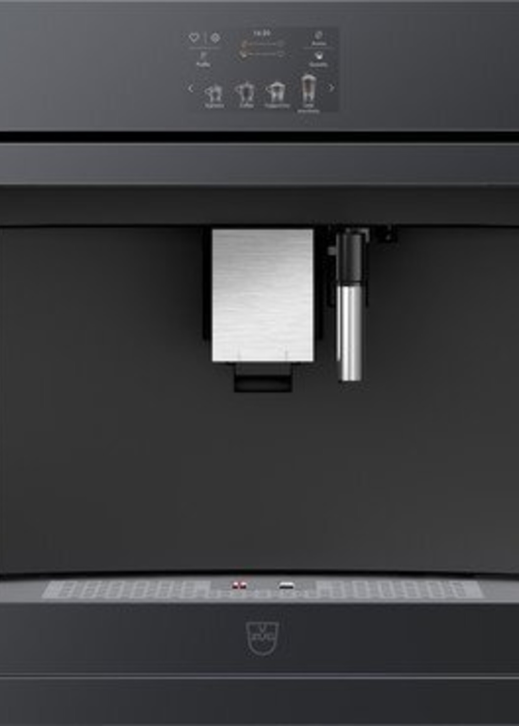 V-ZUG CoffeeCenter V6000 45 Inbouw koffiemachine zwart