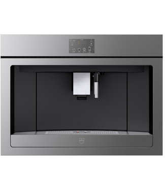 V-ZUG CoffeeCenter V6000 45 Inbouw koffiemachine platinum