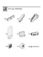 Whirlpool FK VH S - C installatie kit voor filtratie mode