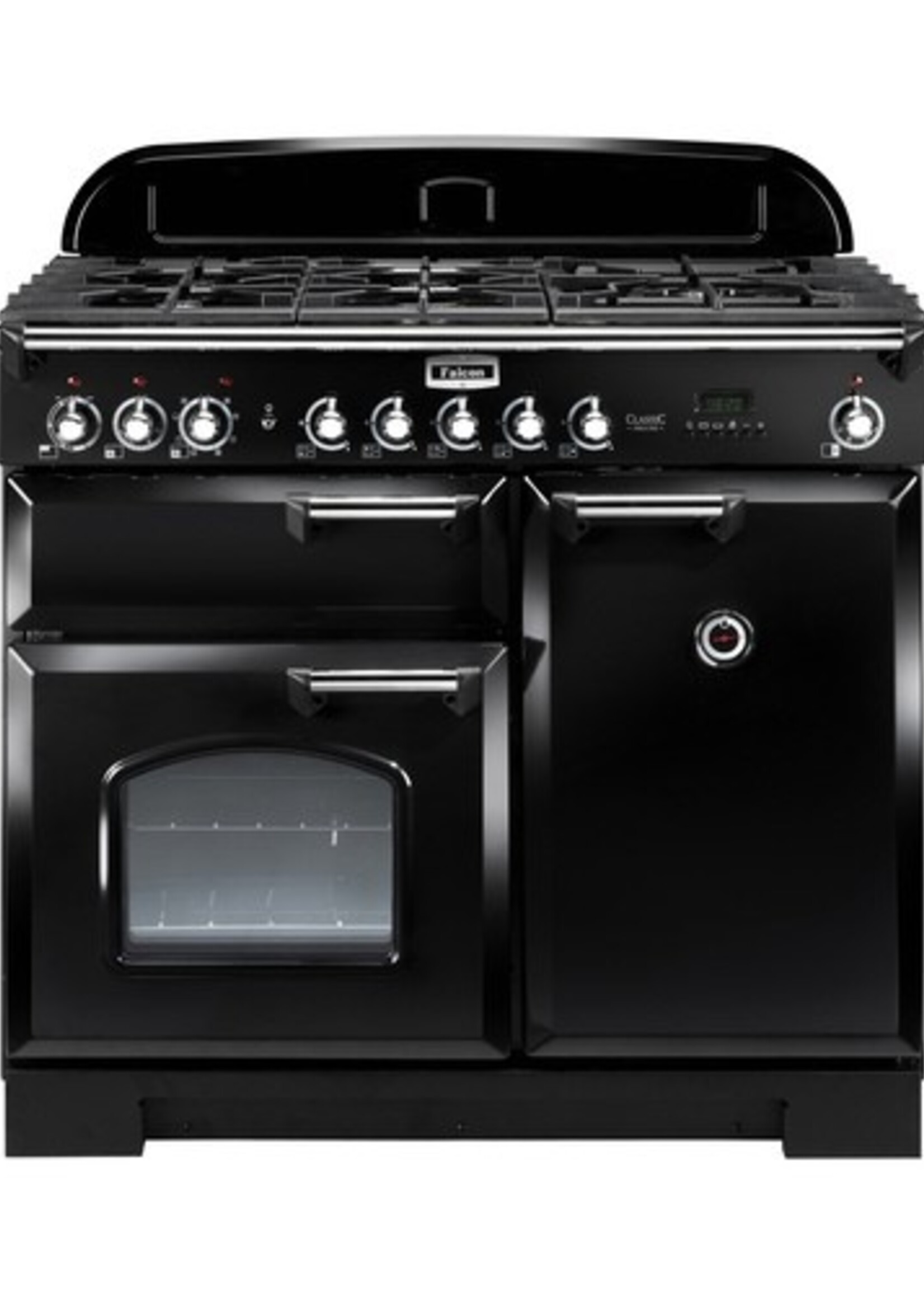 Falcon Classic 100 DE LUXE Black Chroom Gas