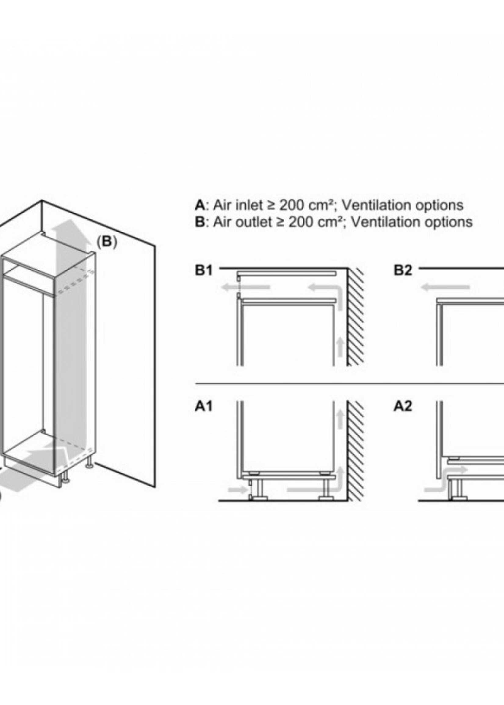 Siemens KI21R2FE1 Inbouw koelkast 88 cm