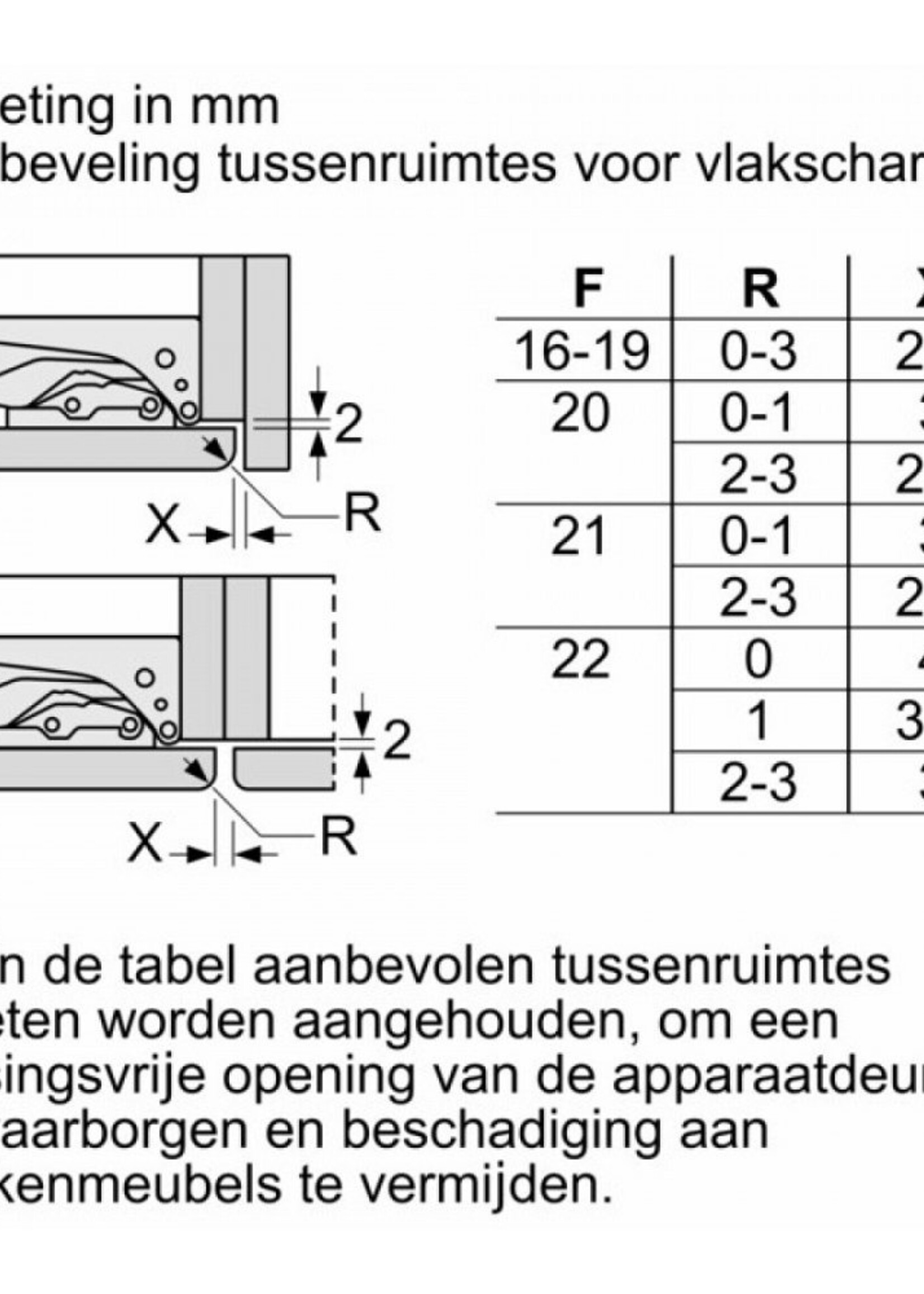 Siemens KI21R2FE1 Inbouw koelkast 88 cm