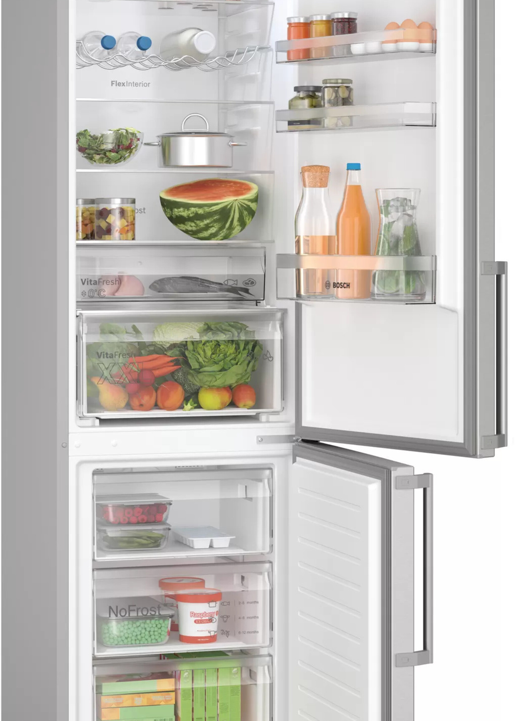 Bosch KGN39VICT Vrijstaande Koel/vries combi 203 cm