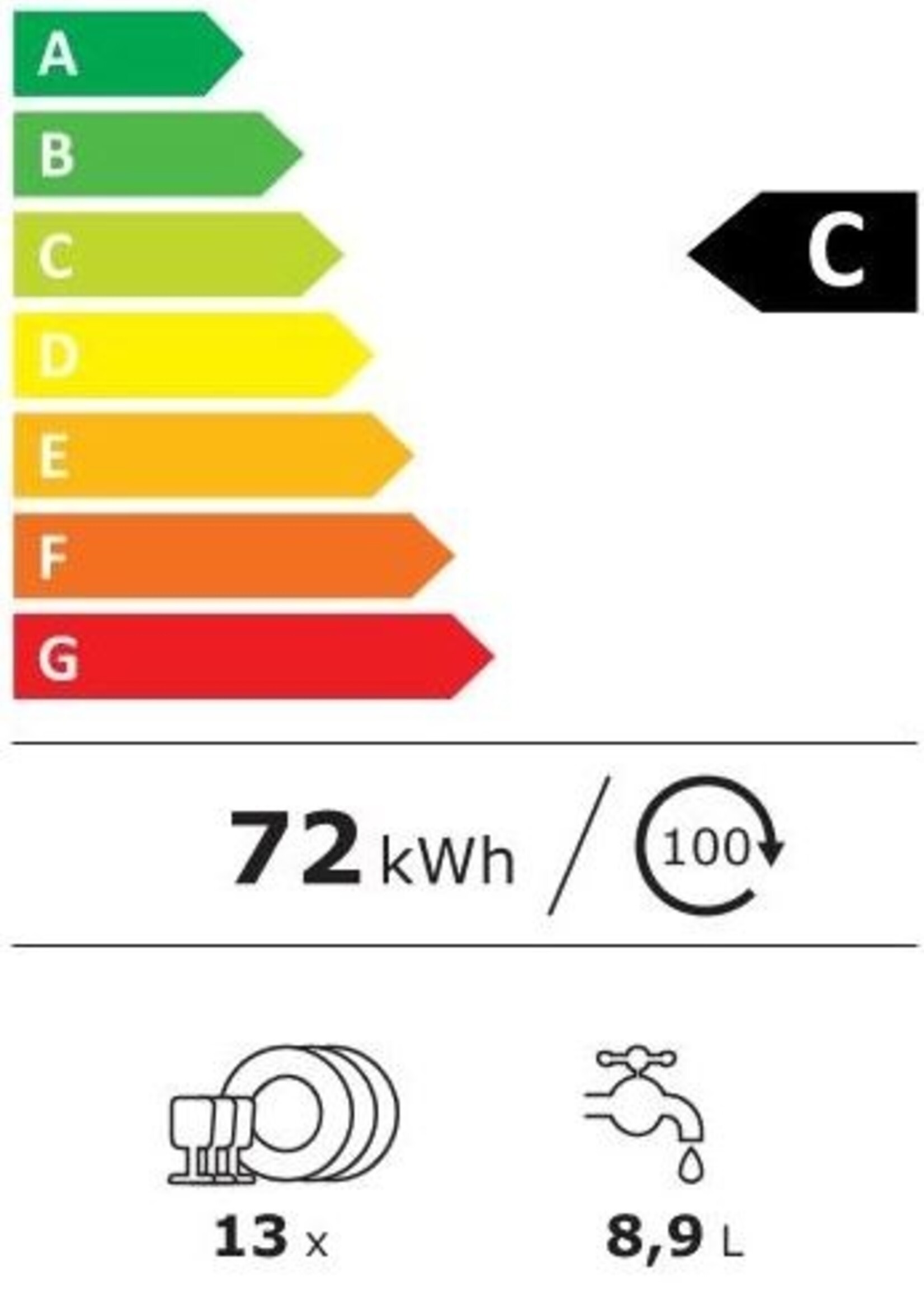 Atag VA8213SLO Volledig geintegreerde vaatwasser