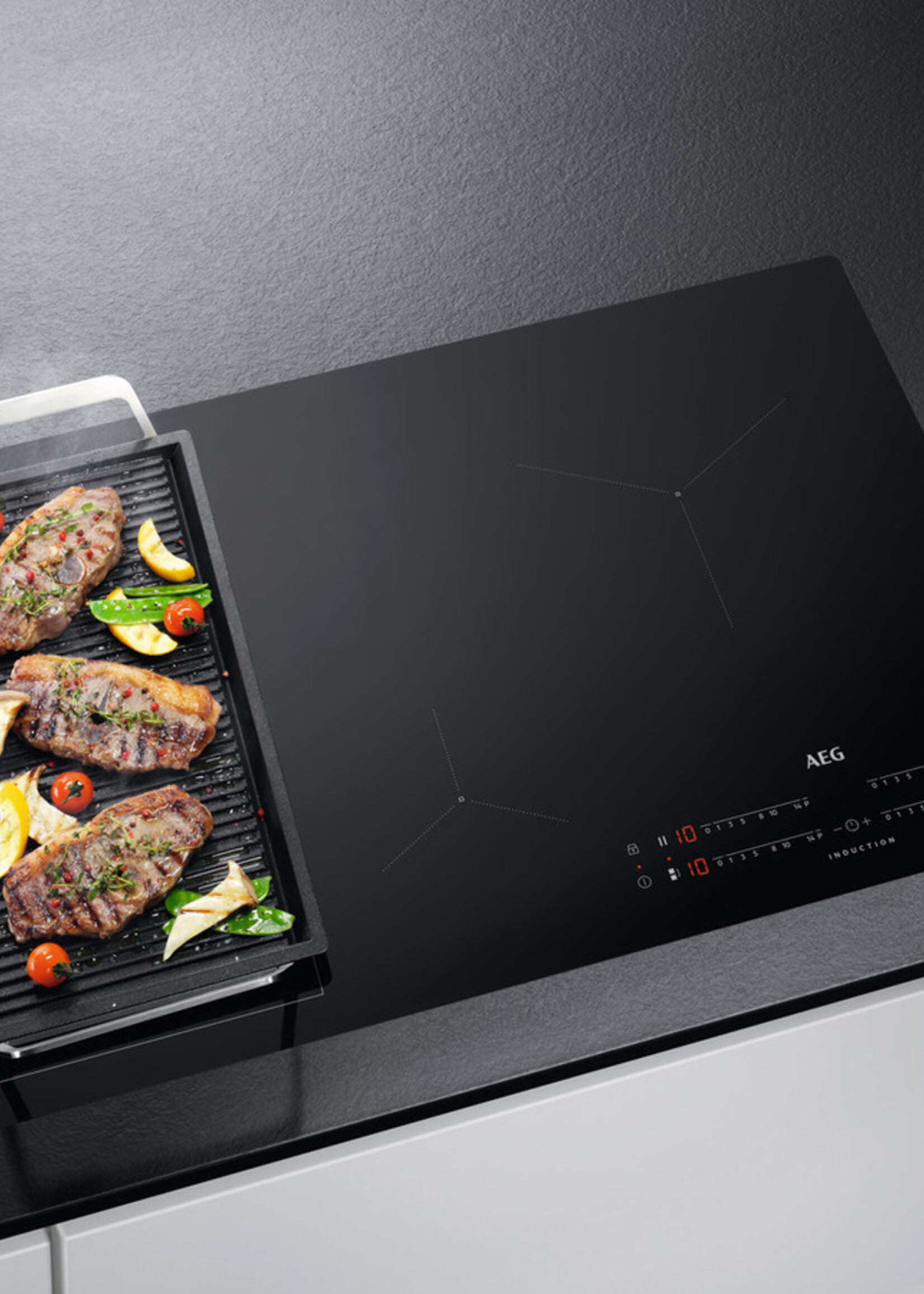 AEG ILB84443CB Inductiekookplaat 78 cm